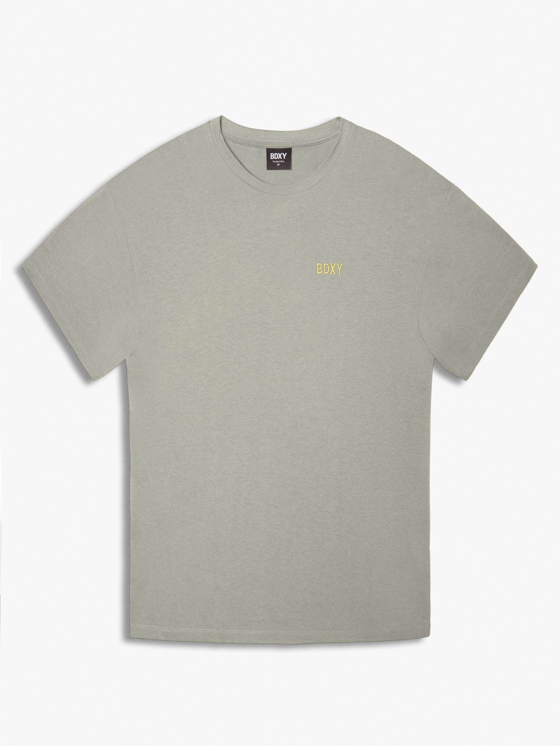 The Block T-shirt | Pebble