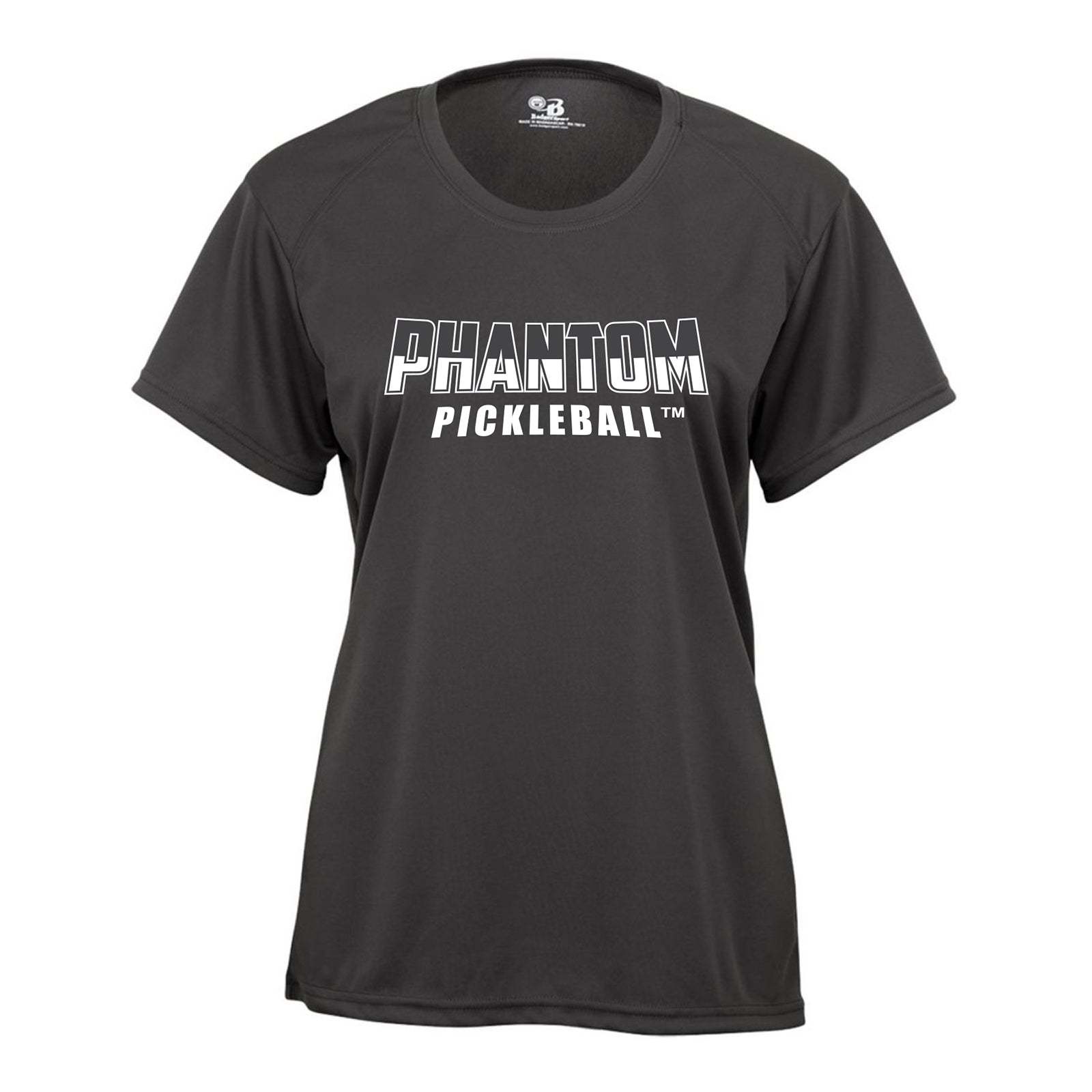PHANTOM Women’s Short Sleeve Performance Tee Shirt- Gray