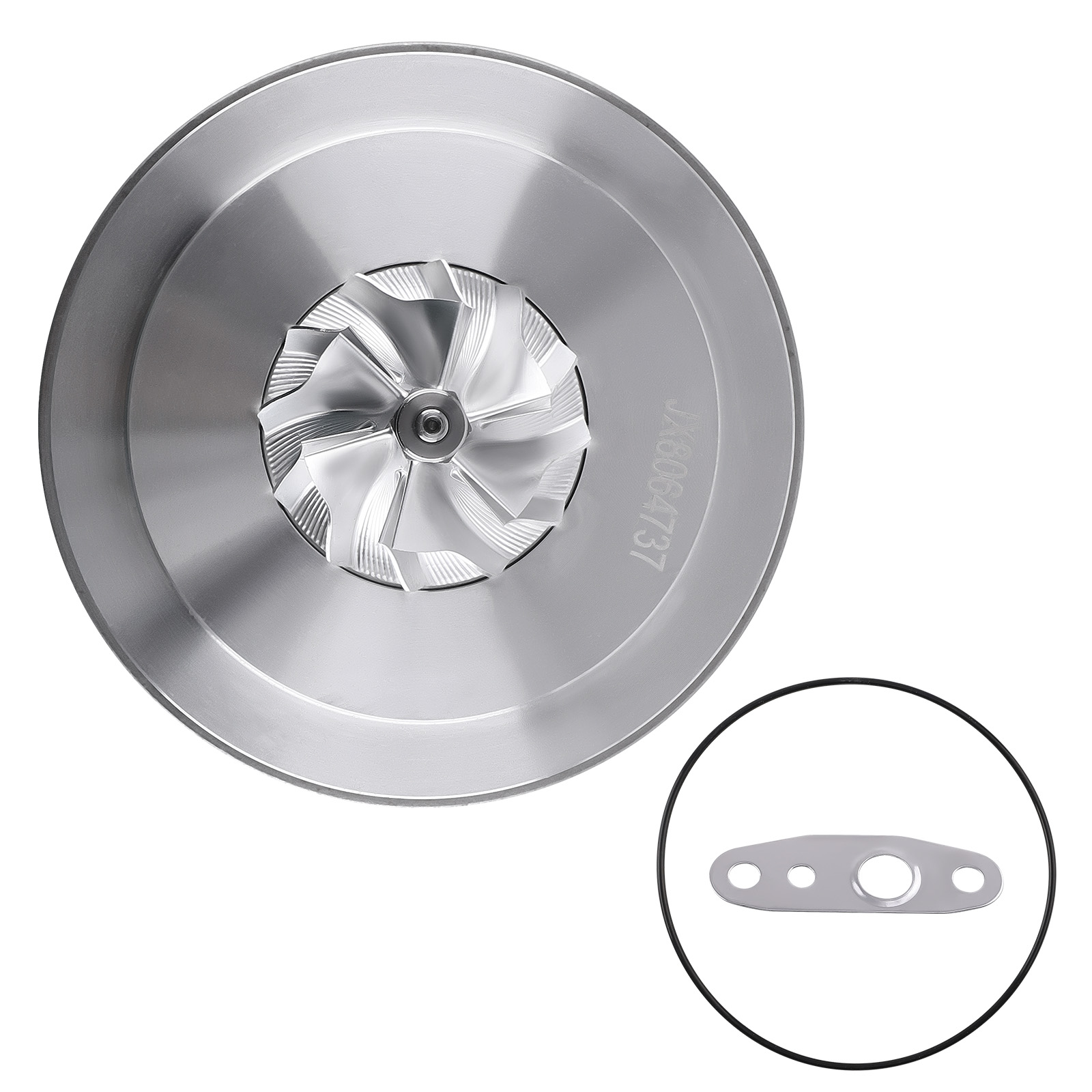 Left Billet Turbocharger Chra Core compatible for Ford 2010-2012 F150 3.5L F-150 EcoBoost