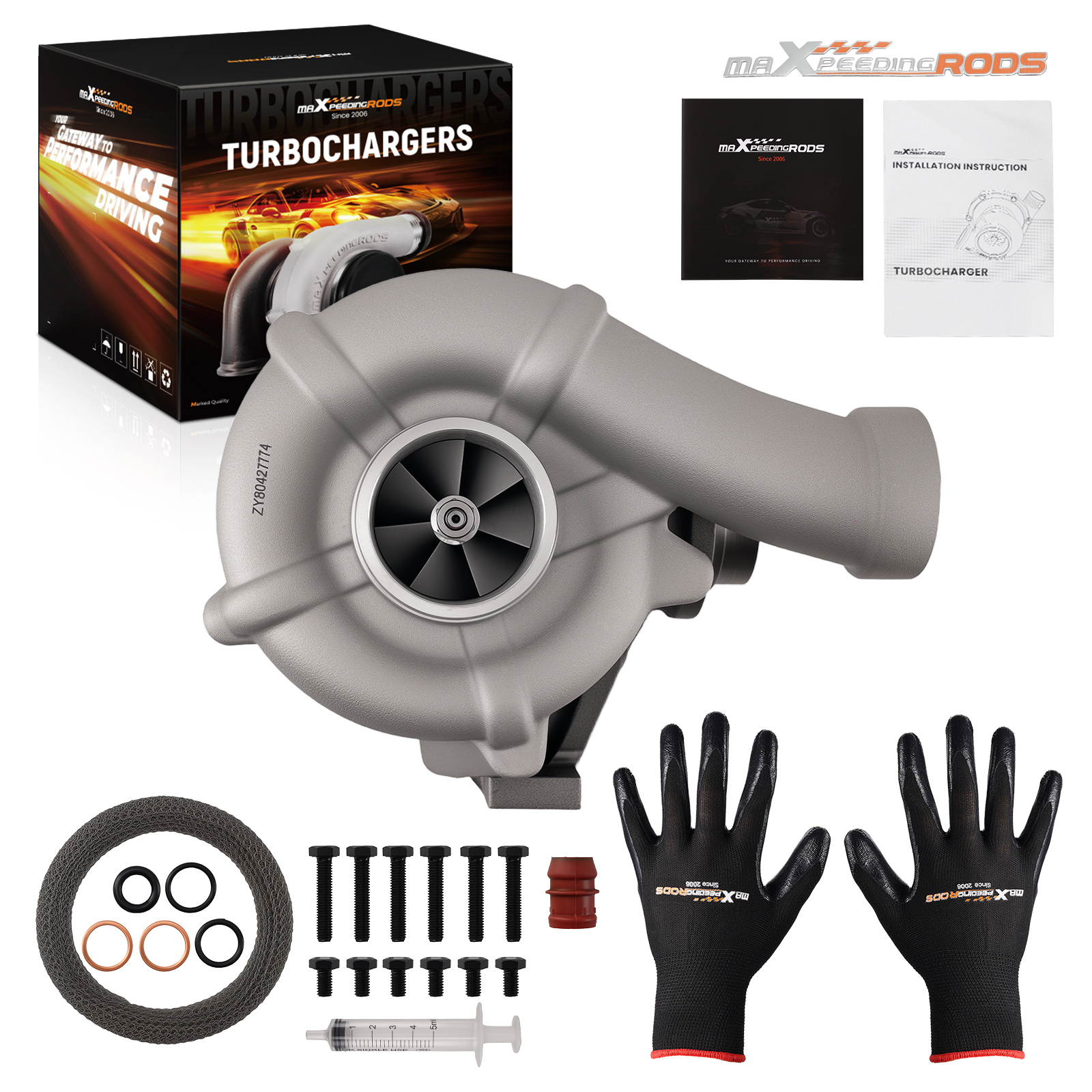 Low Pressure Turbo compatible for Ford F250 F350 F450 F550 Super Duty 6.4L 2008 2009 2010