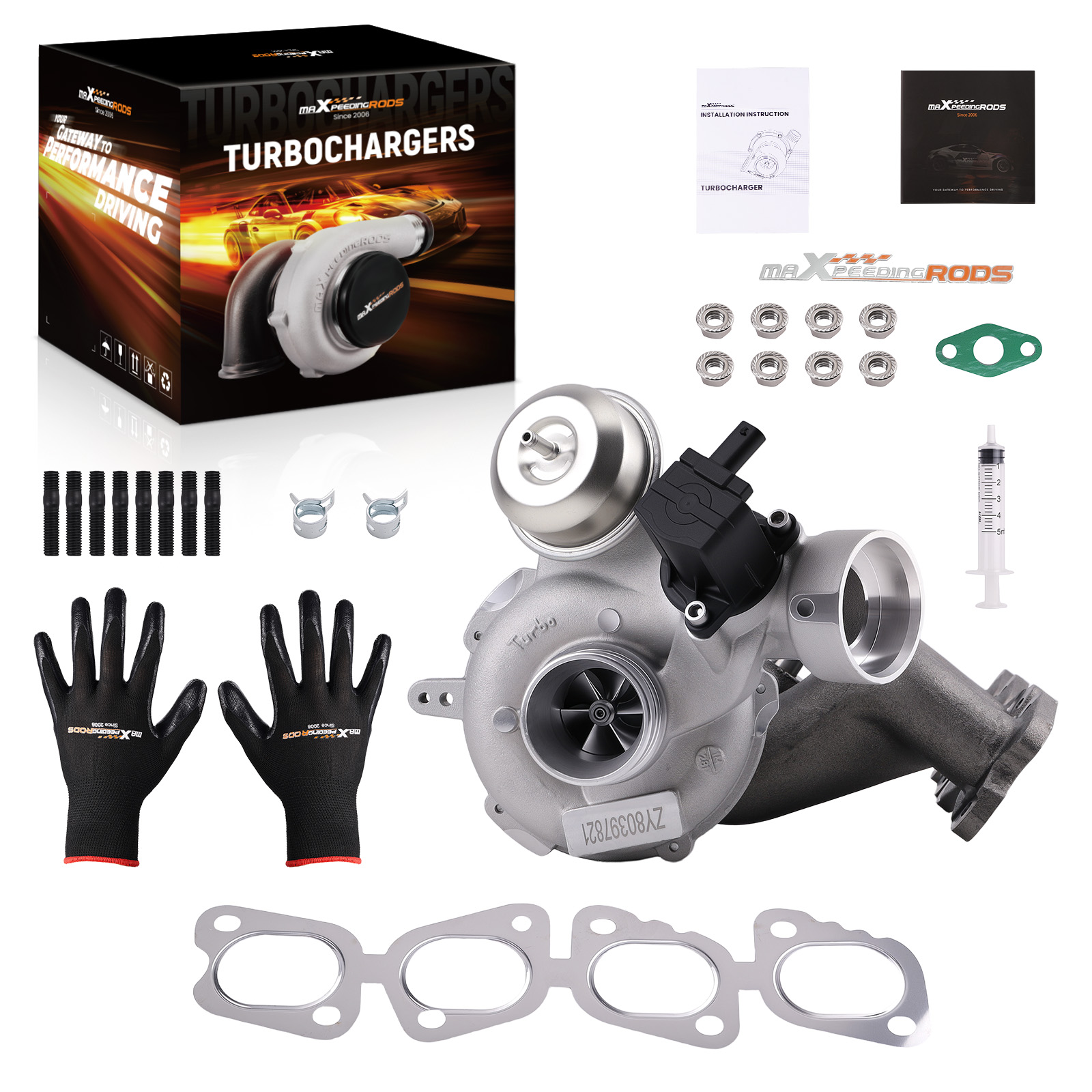 Turbo Kit compatible for Mercedes-Benz C300 E300 GLC300 SLC300 2.0L L4 2015 2016 2017-2020