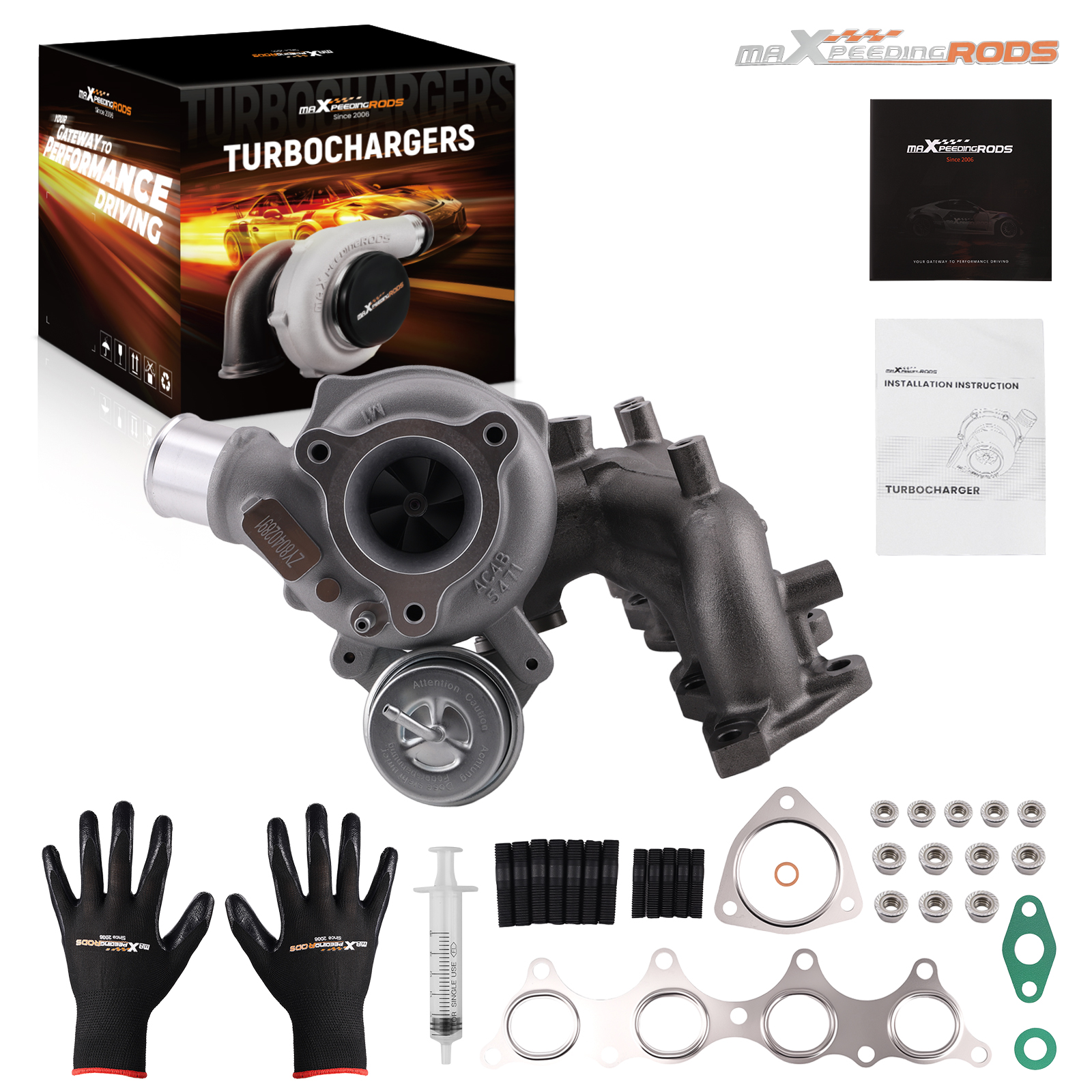 K03 Turbocharger compatible for Hyundai Veloster Turbo Hatchback 3-Door 1.6L 2013-2017