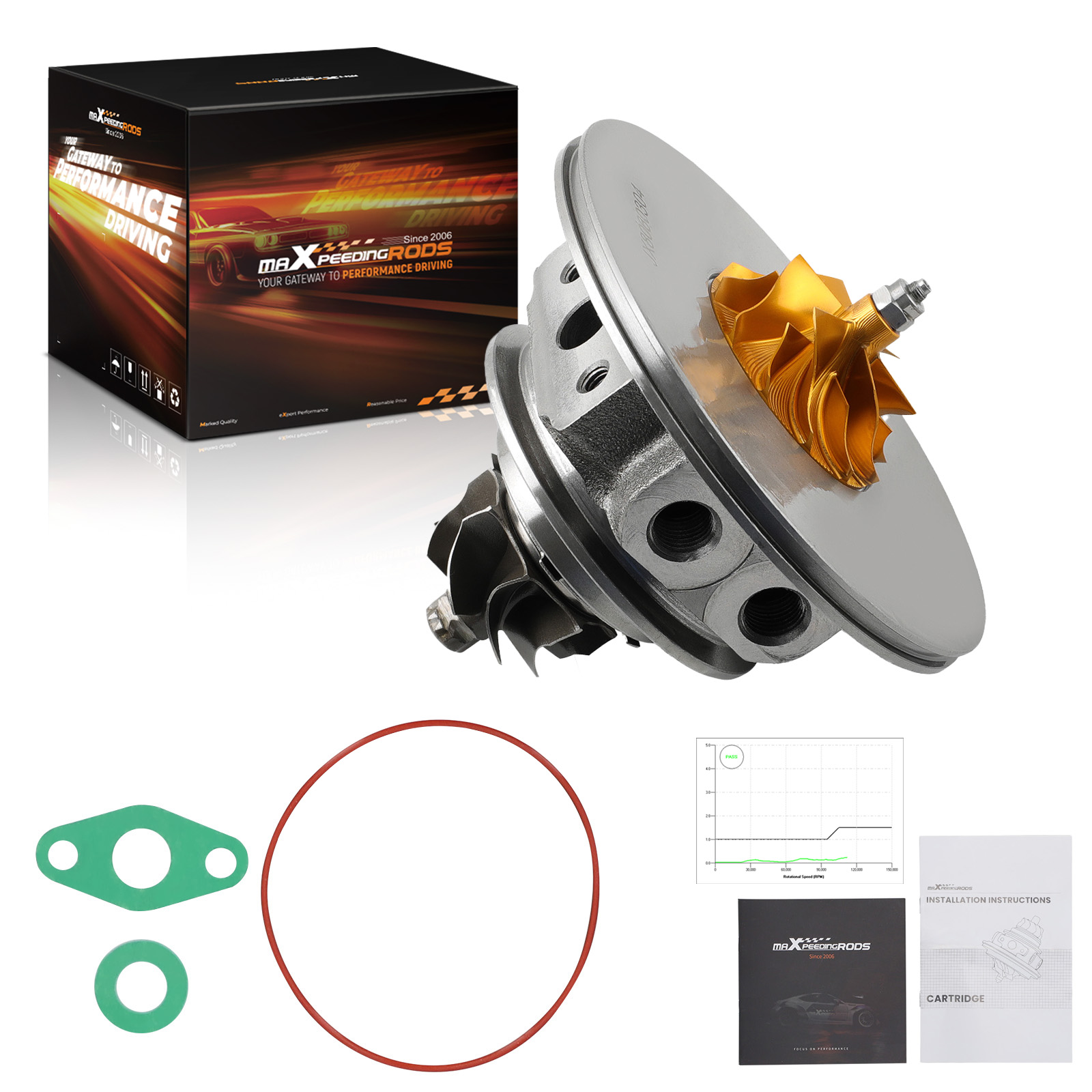 Billet Turbocharger Cartridge Core compatible for Hyundai Tucson 1.6 L 2016 2017 2018 Turbo