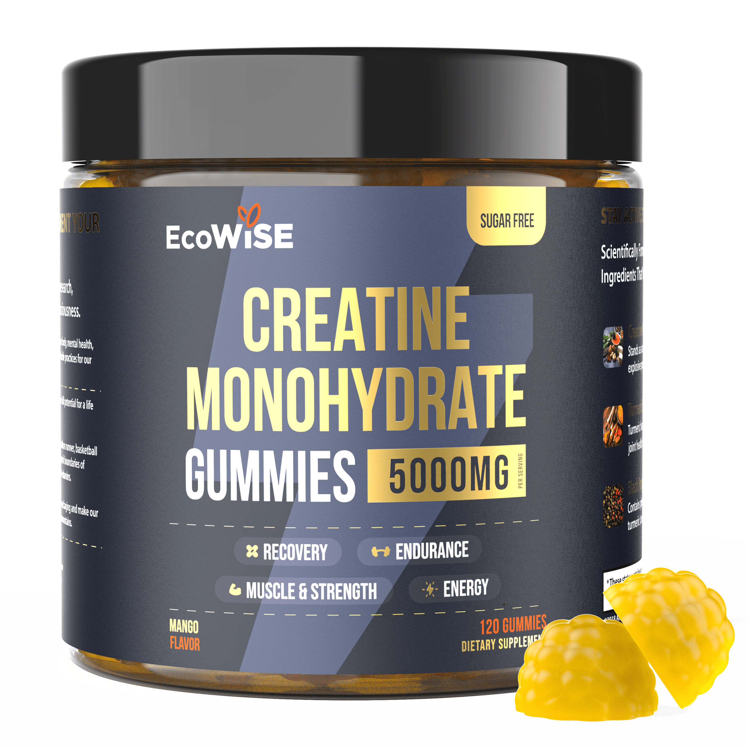 Ecowise Monohydrate Gummies Em – 2 PACKS AUTOSHIP EVERY 90 DAYS CHR