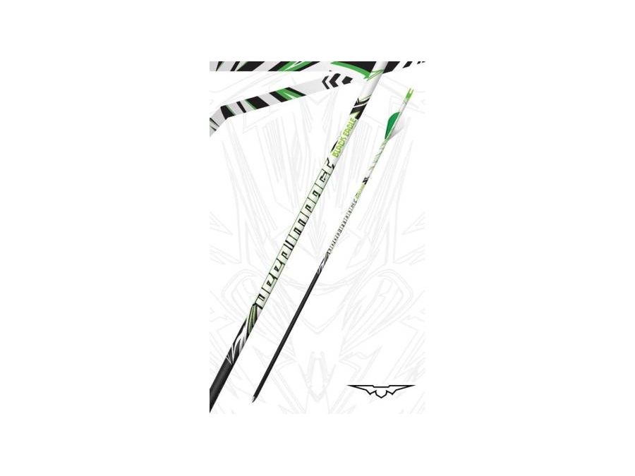 Black Eagle Deep Impact Crested Fletched Arrows, 6 count