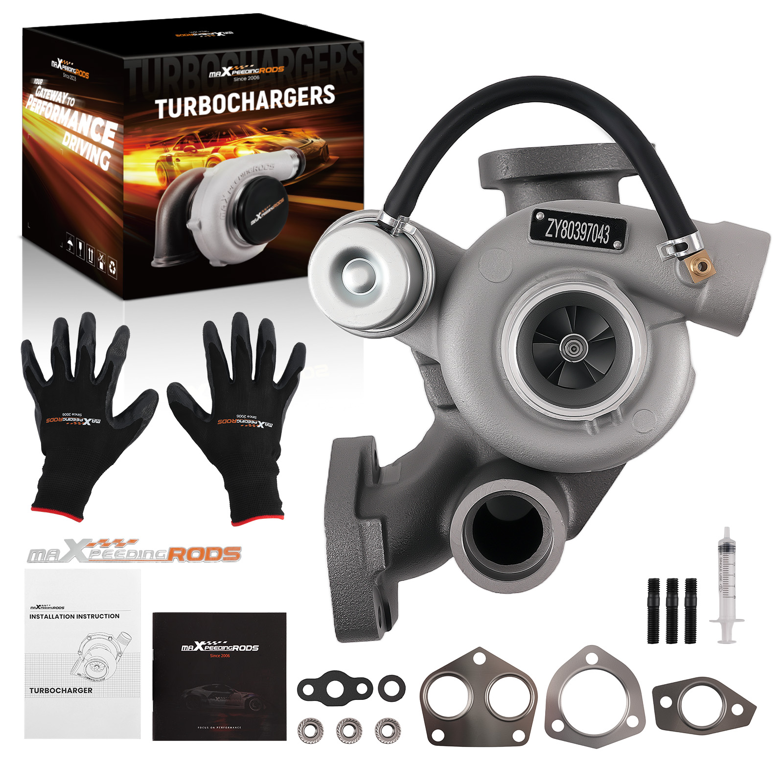 T250-04 Turbo compatible for charger for Land-Compatible for Rover Defender 2.5TDI 300TDI turbine supercharger