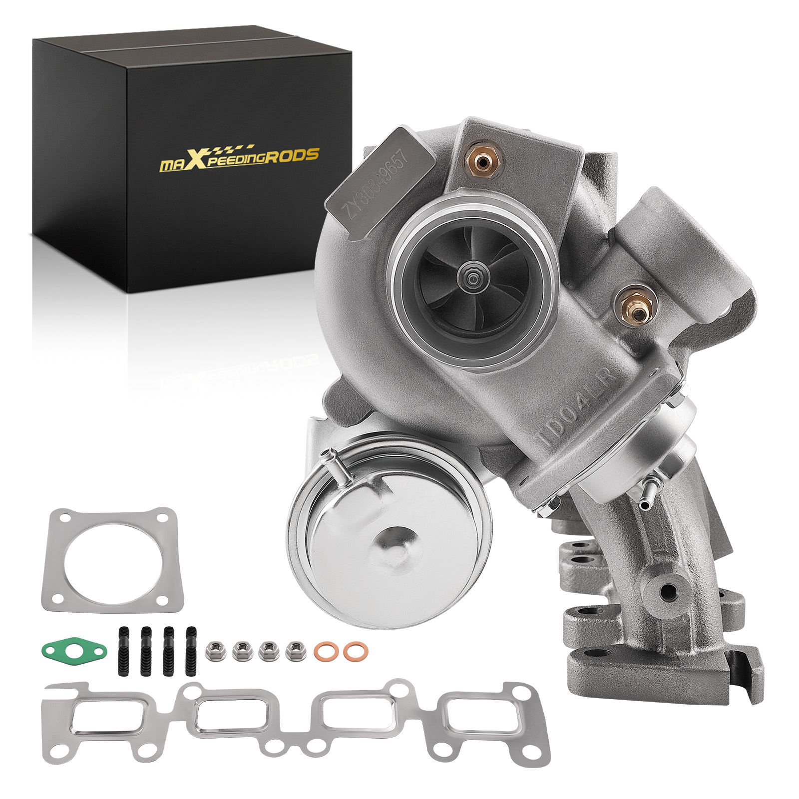 Turbocharger Set compatible for Dodge Neon STR-4 compatible for Chrysler PT Cruiser 2.4L EDV TD04LR Turbo