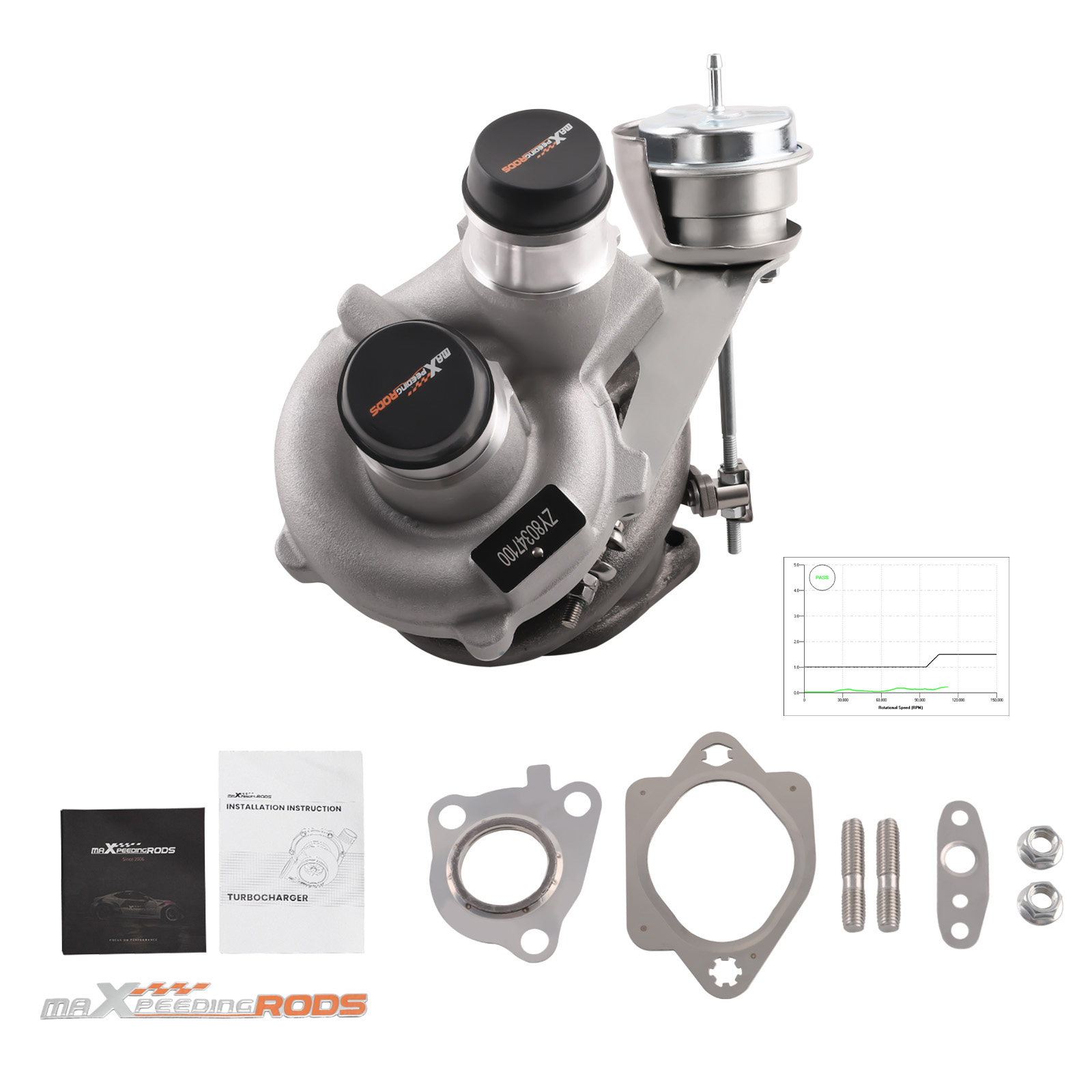 Left Turbo Billet Wheel compatible for Ford Navigator F150 F-150 Expedition 3.5 DL3E6C879AA