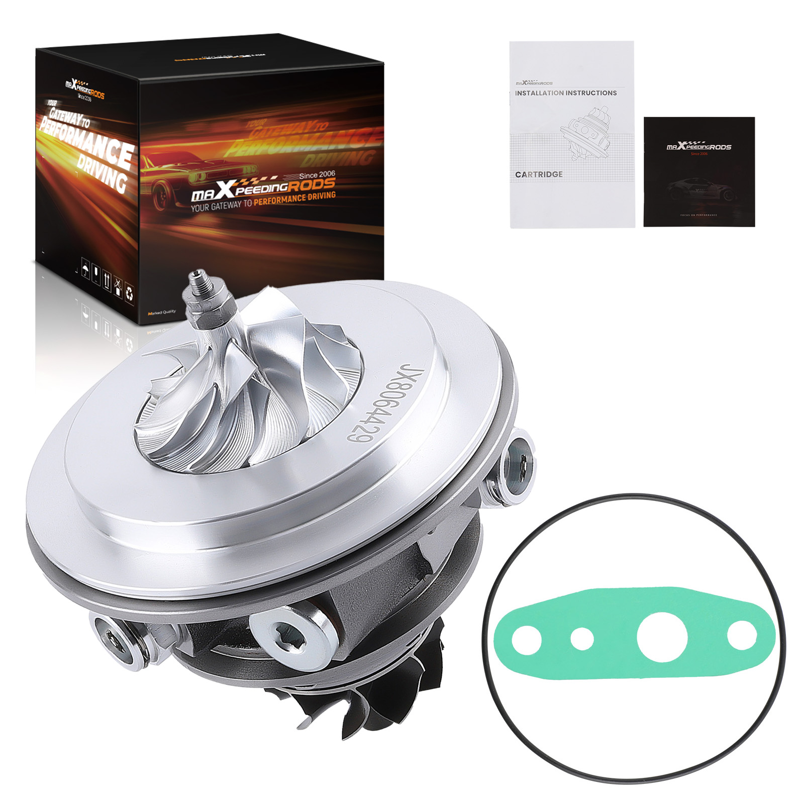 Billet Turbo Cartridge compatible for Ford F150 Transit 150 250 350 3.5L 365HP 2013-2016