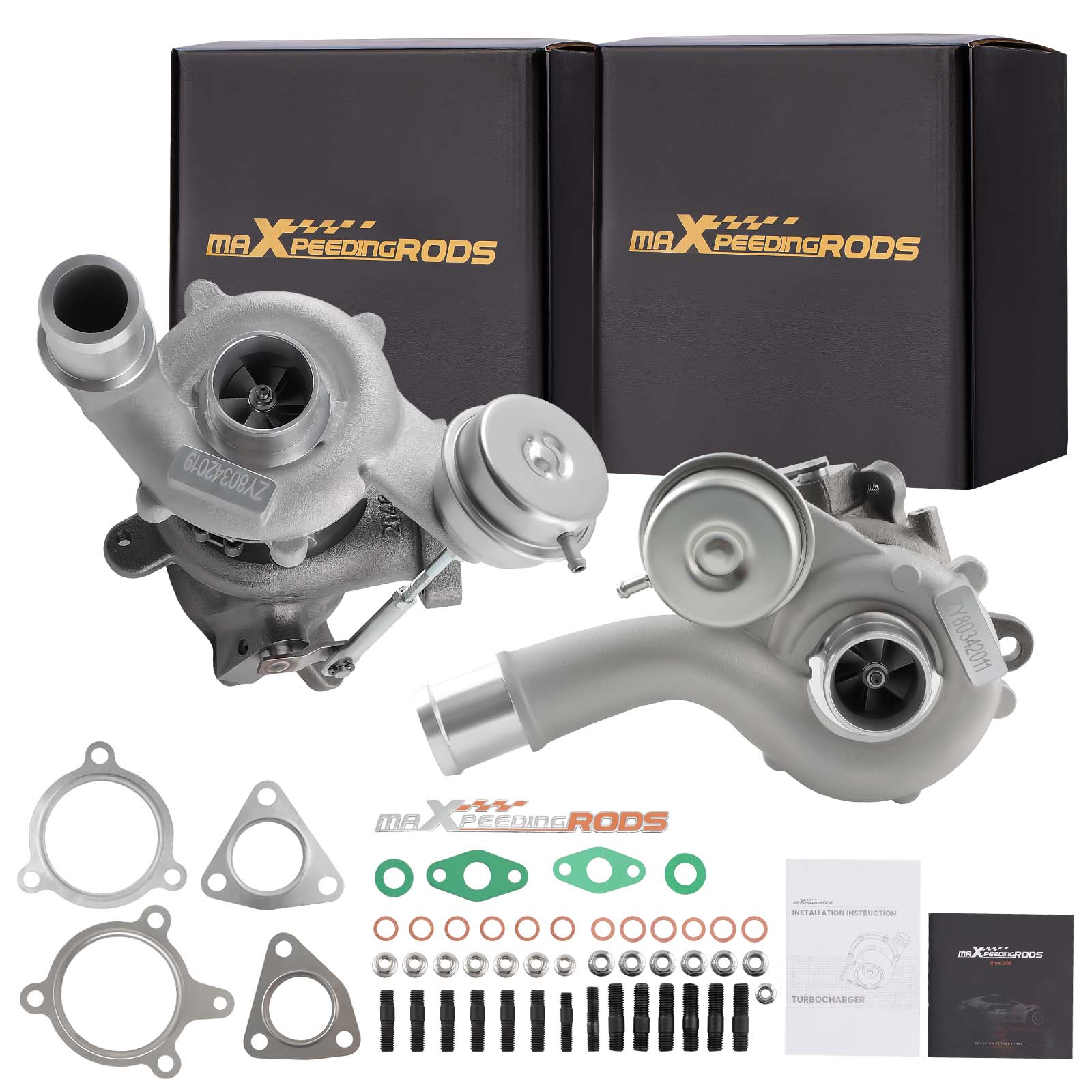 Turbo compatible for Charger compatible for Ford Flex Taurus compatible for Lincoln MKT MKS 3.5L Left+Right AA5E9G438GD