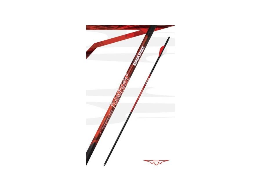 Black Eagle Rampage Fletched Arrows, 6 count