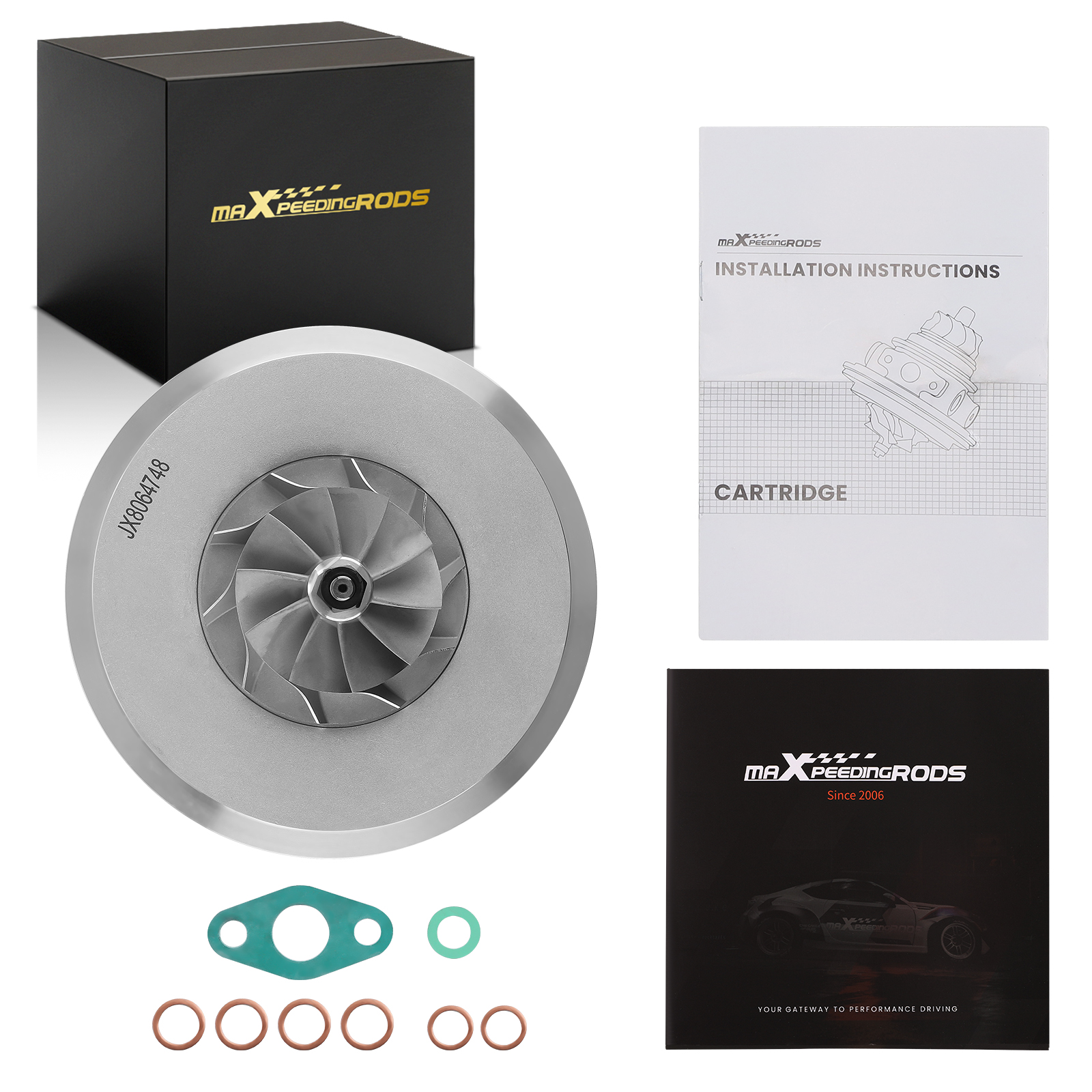 Turbo Turbocharger Chra compatible for GMC Chevy 6.6L compatible for Duramax LB7 2001 2002 2003 04 Diesel