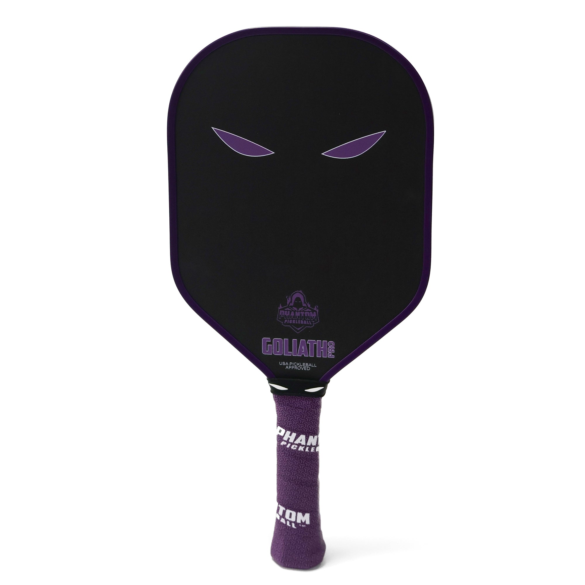 PHANTOM GOLIATH PRO 16MM T700 Raw Carbon Fiber Thermoformed Pro Pickleball Paddle
