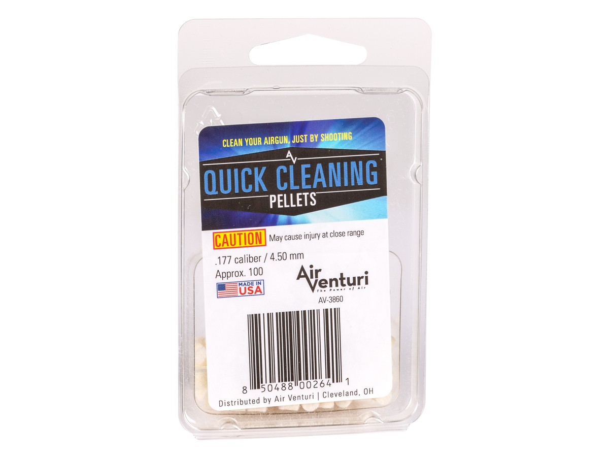 Air Venturi Quick Cleaning Pellets .177 Cal, 100ct 0.177
