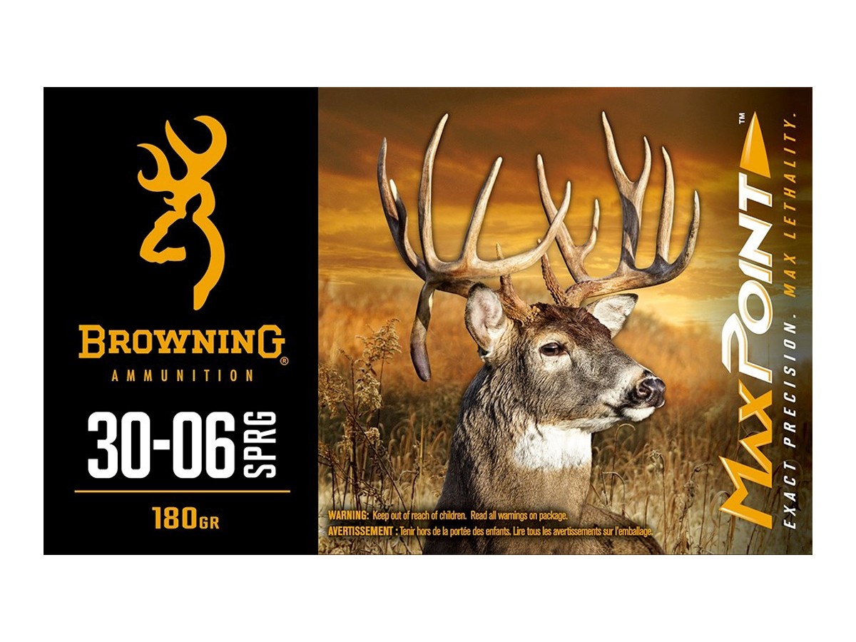 Browning .30-06 Springfield MaxPoint Exact Precision, 180gr, 20ct