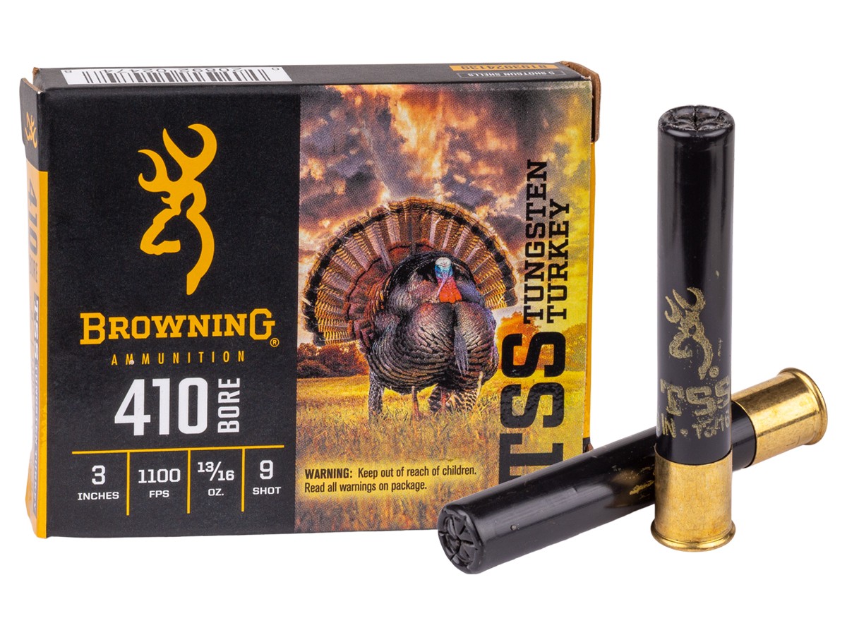 Browning .410 Bore TSS Turkey Tungsten 13/16oz, 9 Shot, 5ct