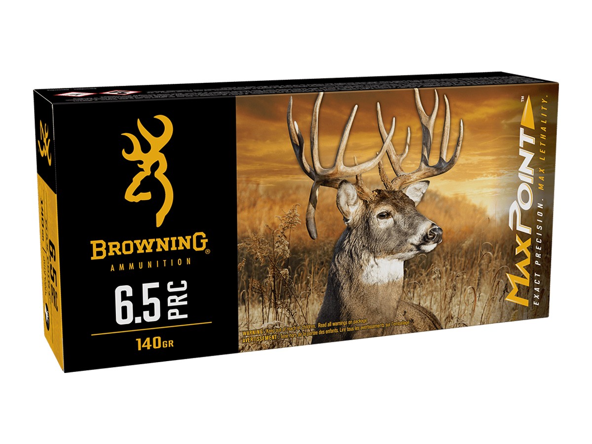 Browning 6.5 PRC MaxPoint Exact Precision, 140gr, 20ct