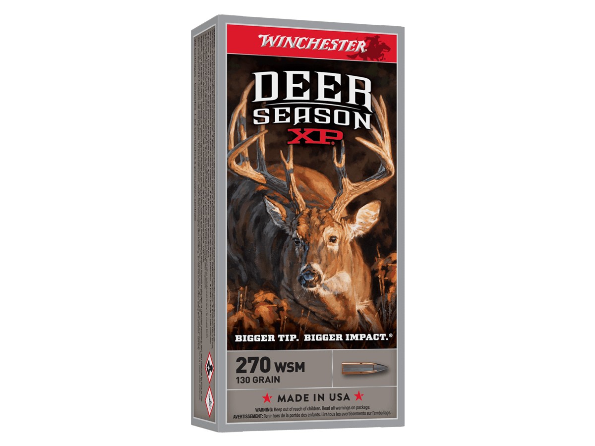Winchester .270 WSM Deer Season XP, 130gr, 20ct