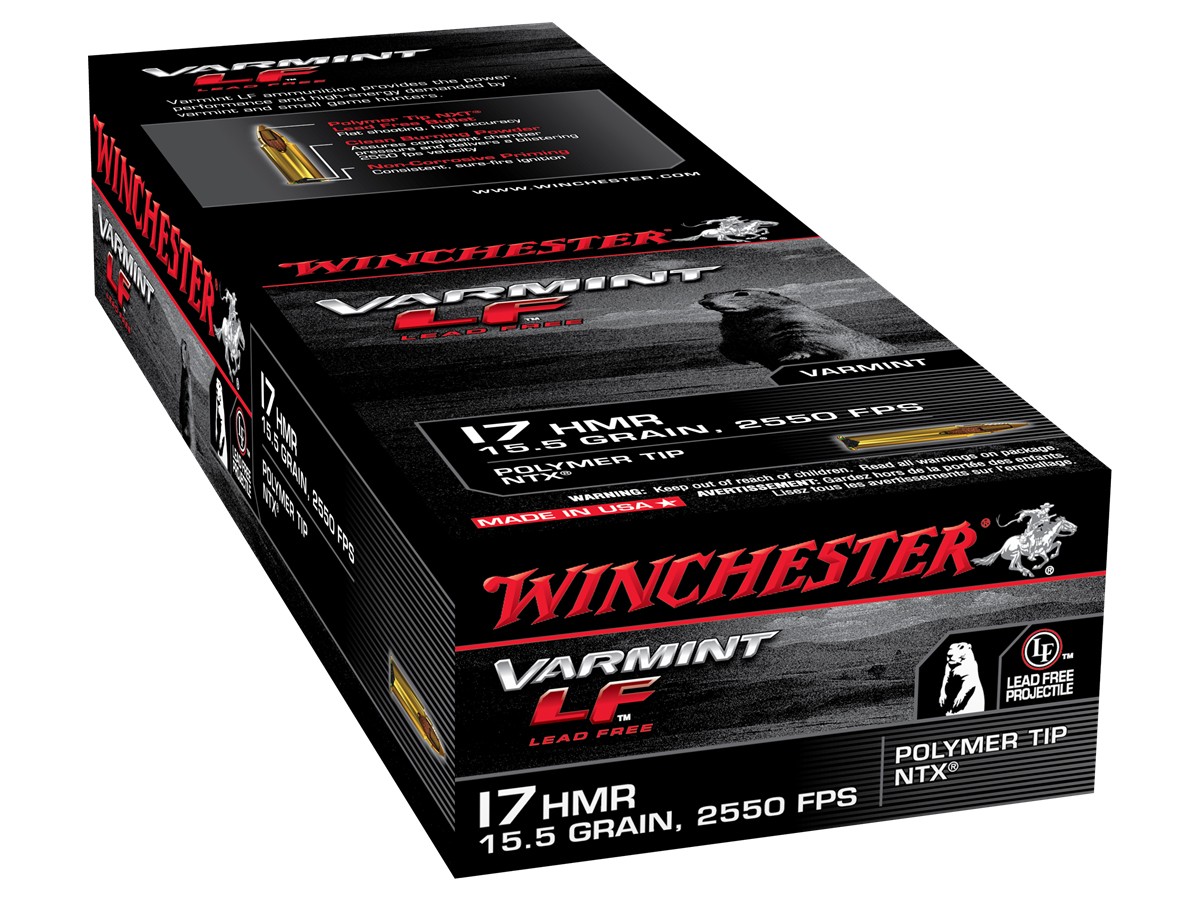 Winchester .17 HMR Varmint LF NTX, 15.5gr, 50ct