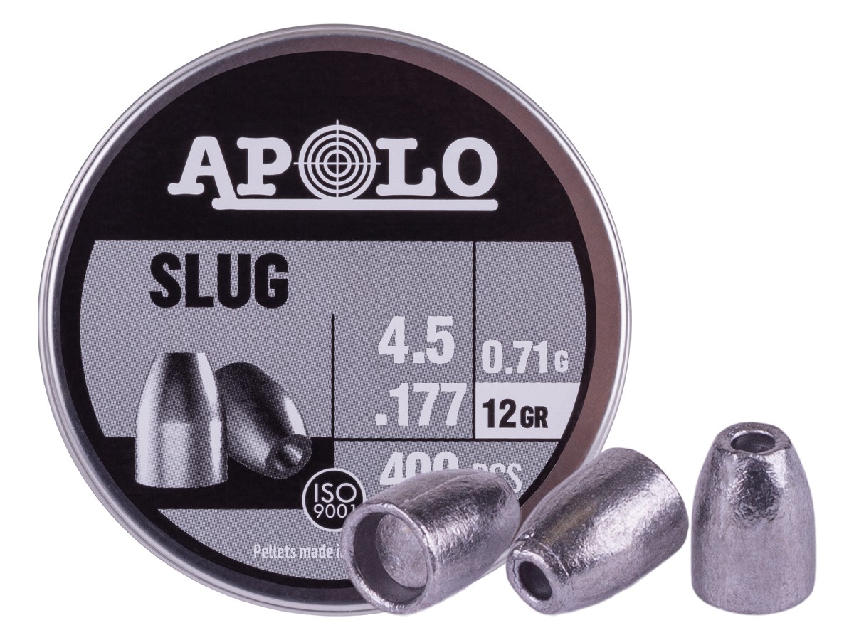 Apolo Slug .177 Cal, 12gr, 400ct 0.177