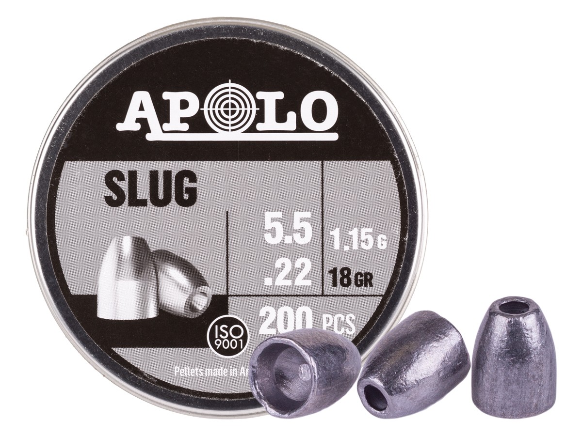 Apolo Slug .22 Cal, 18gr, 200ct 0.22