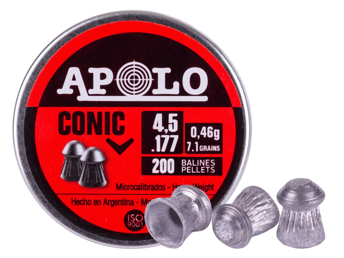Apolo Conic .177 Cal, 7.1gr, 200ct 0.177