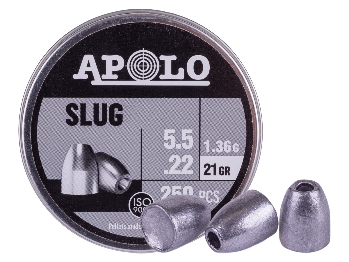 Apolo Slug .22 Cal, 21gr, 250ct 0.22