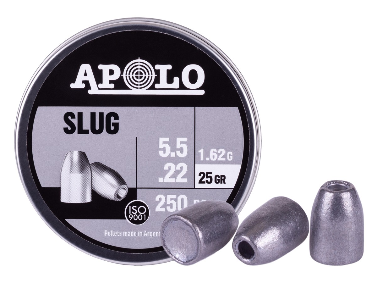 Apolo Slug .22 Cal, 25gr, 250ct 0.22