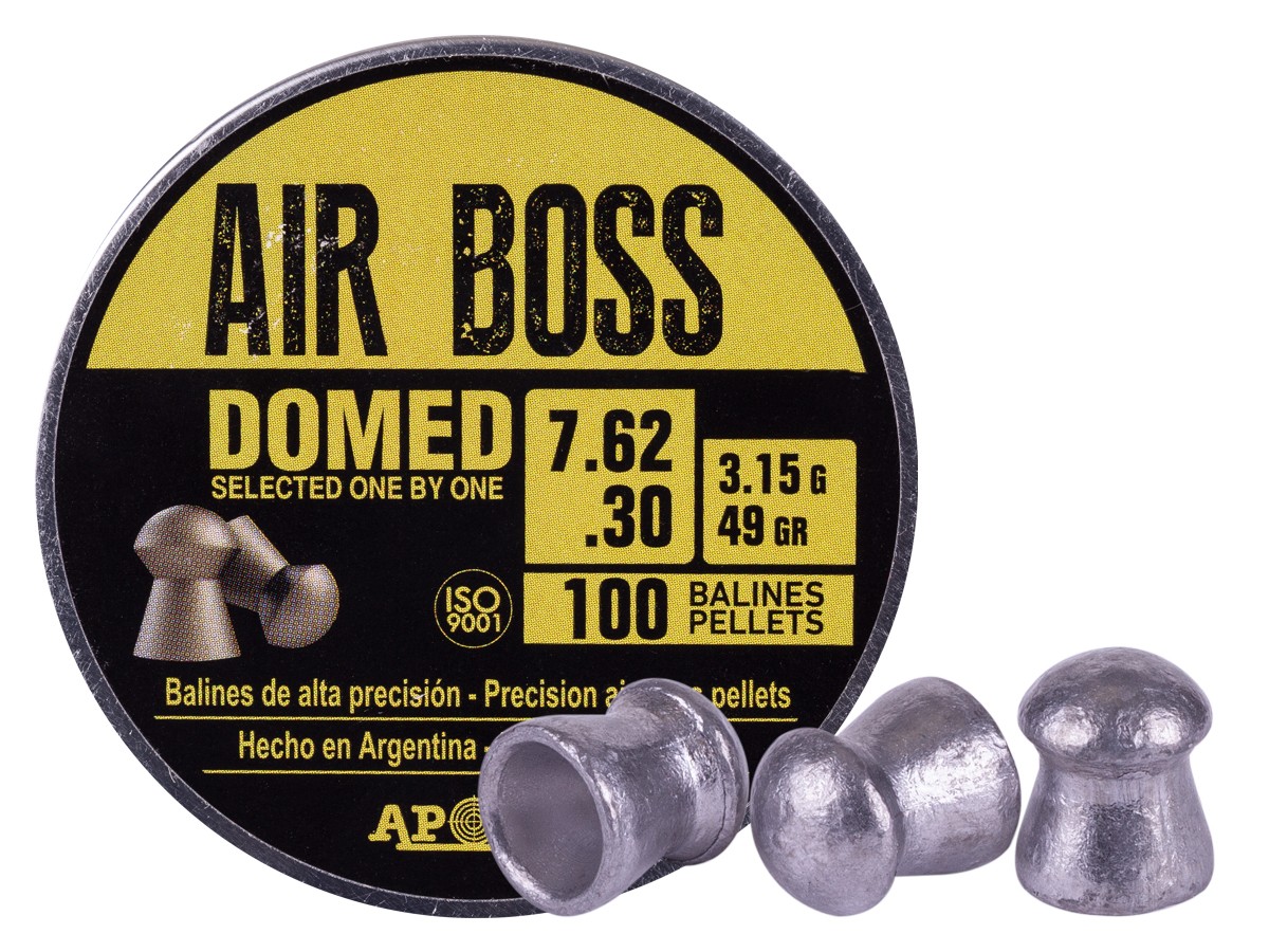 Apolo Air Boss Domed .30 Cal, 49gr, 100ct 0.30