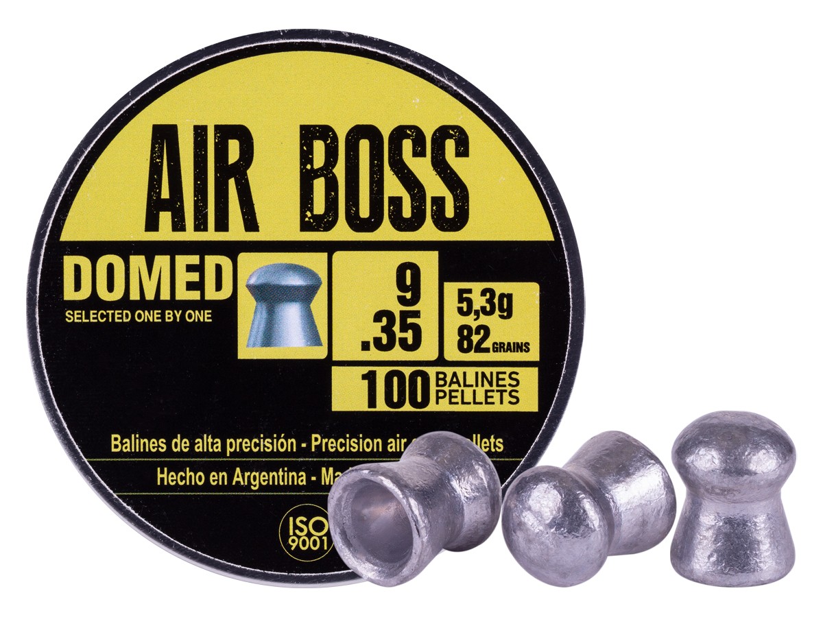 Apolo Air Boss Domed .35 Cal, 82gr, 100ct 0.357