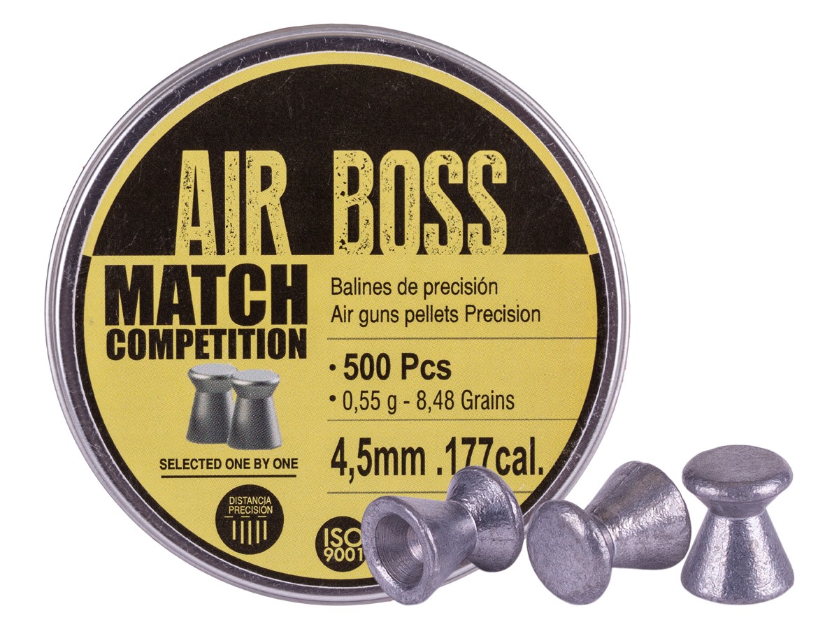 Apolo Air Boss Match Competition .177 Cal, 8.48gr, 500ct 0.177