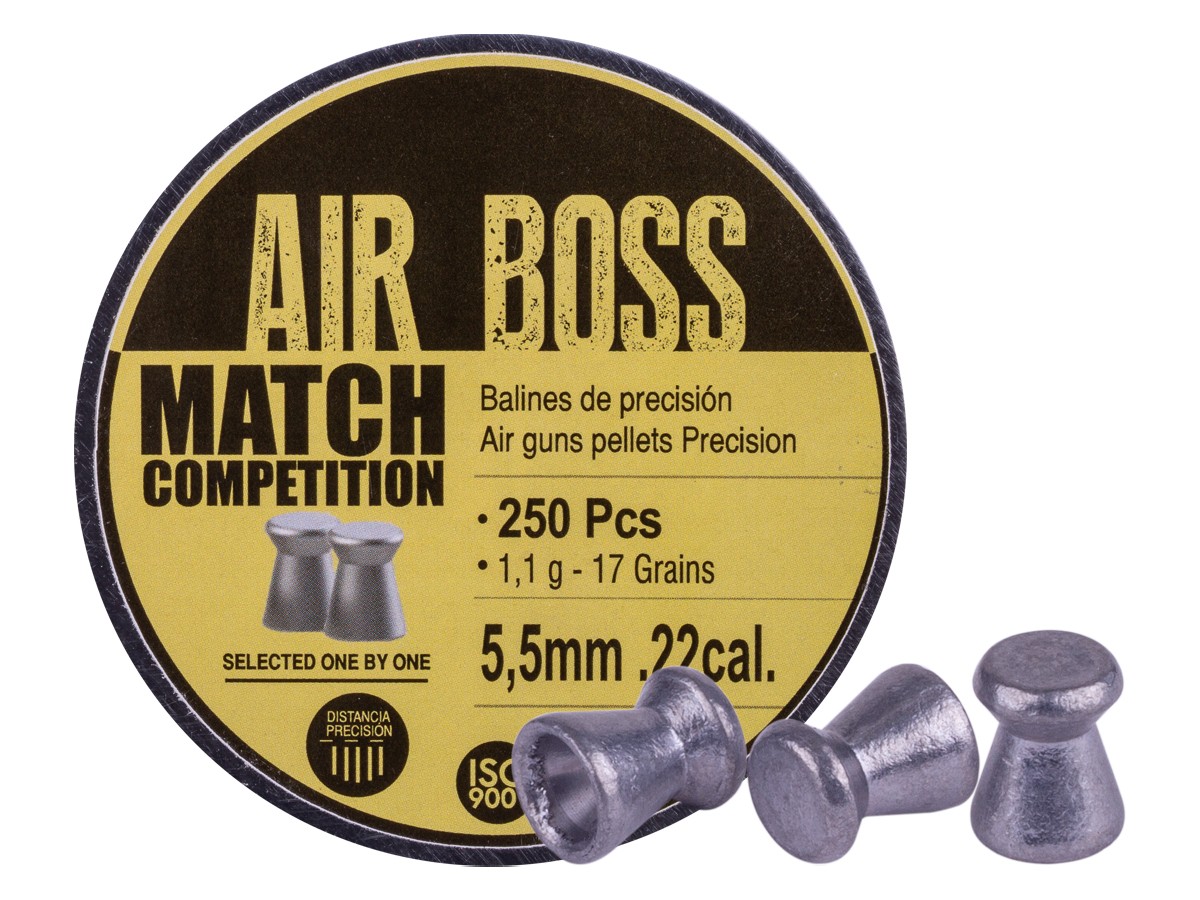 Apolo Air Boss Match Competition .22 Cal, 17gr, 250ct 0.22