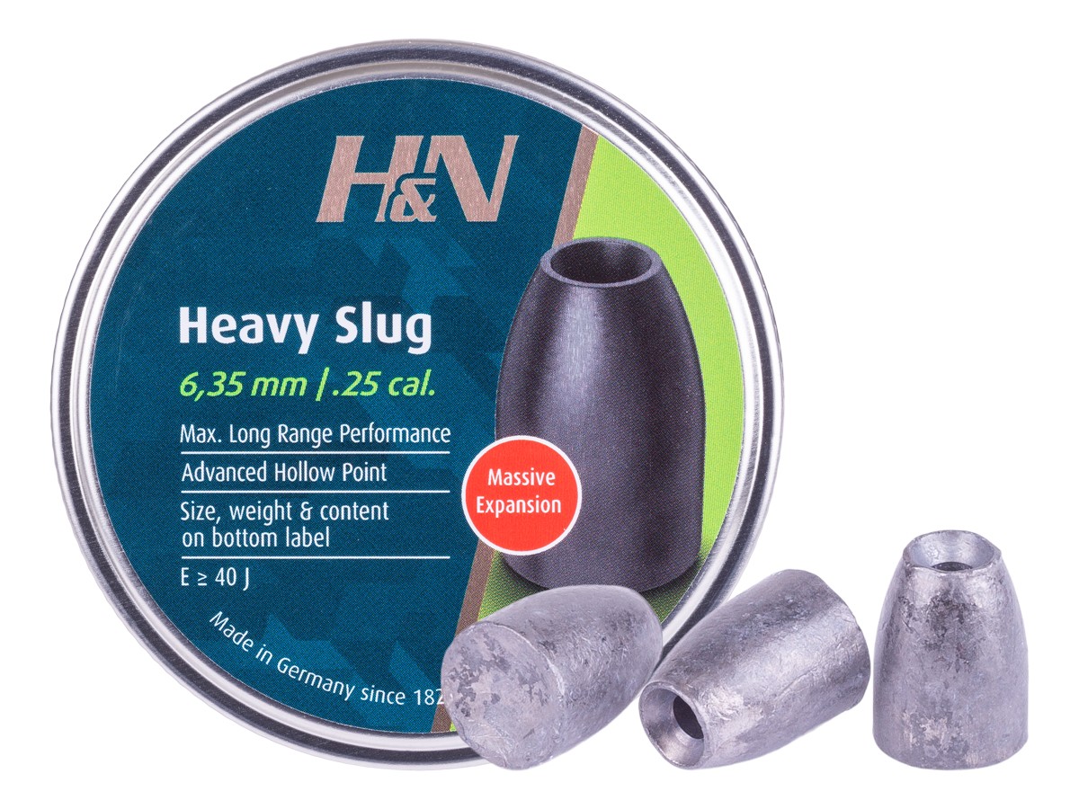 H&N Slug HP Heavy, .253 Cal., 38 Grains, Hollowpoint, 120ct 0.25