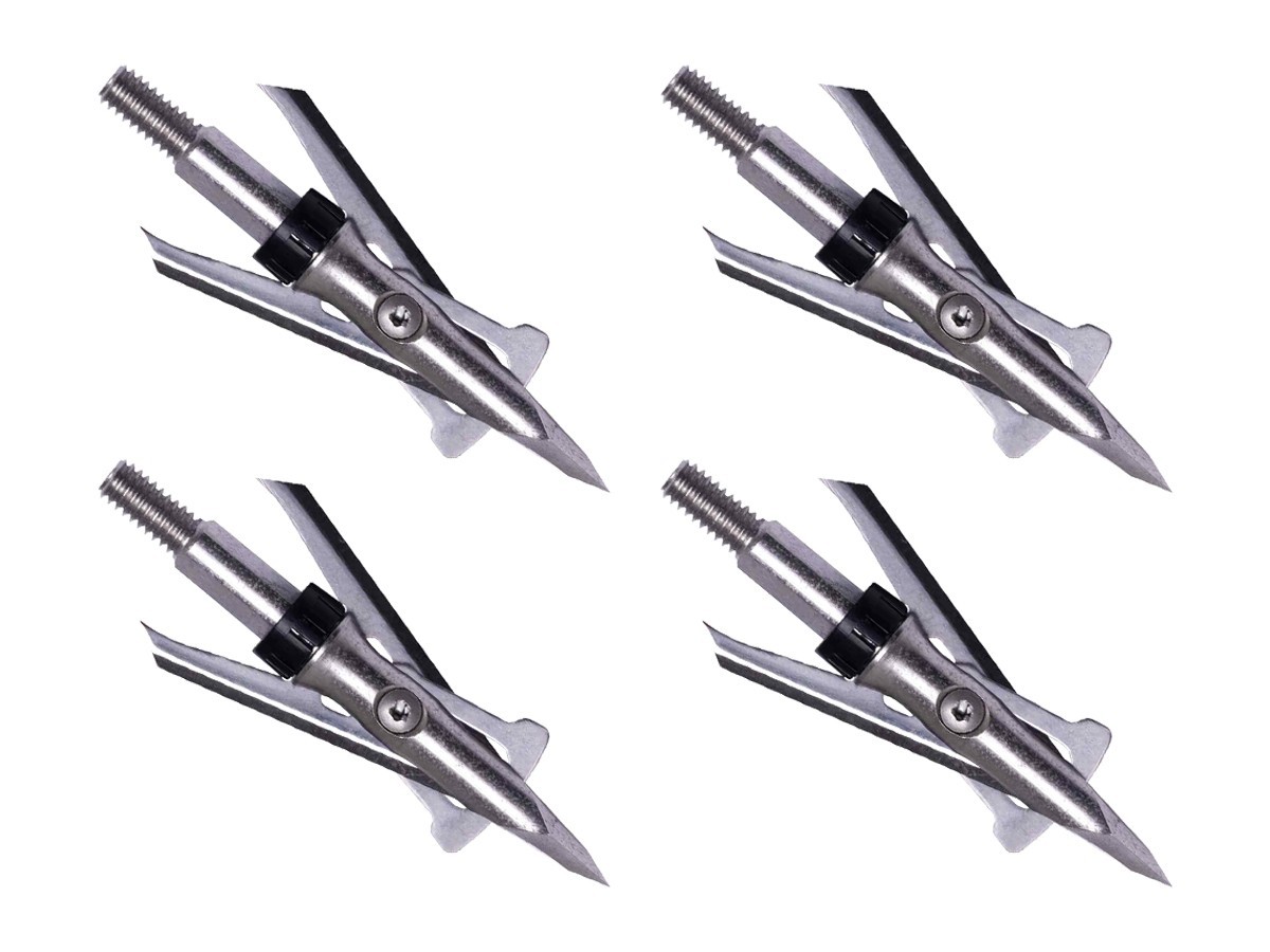 Rage Hypo 2 Expandable 100 Grain Broadhead, 4 Pack