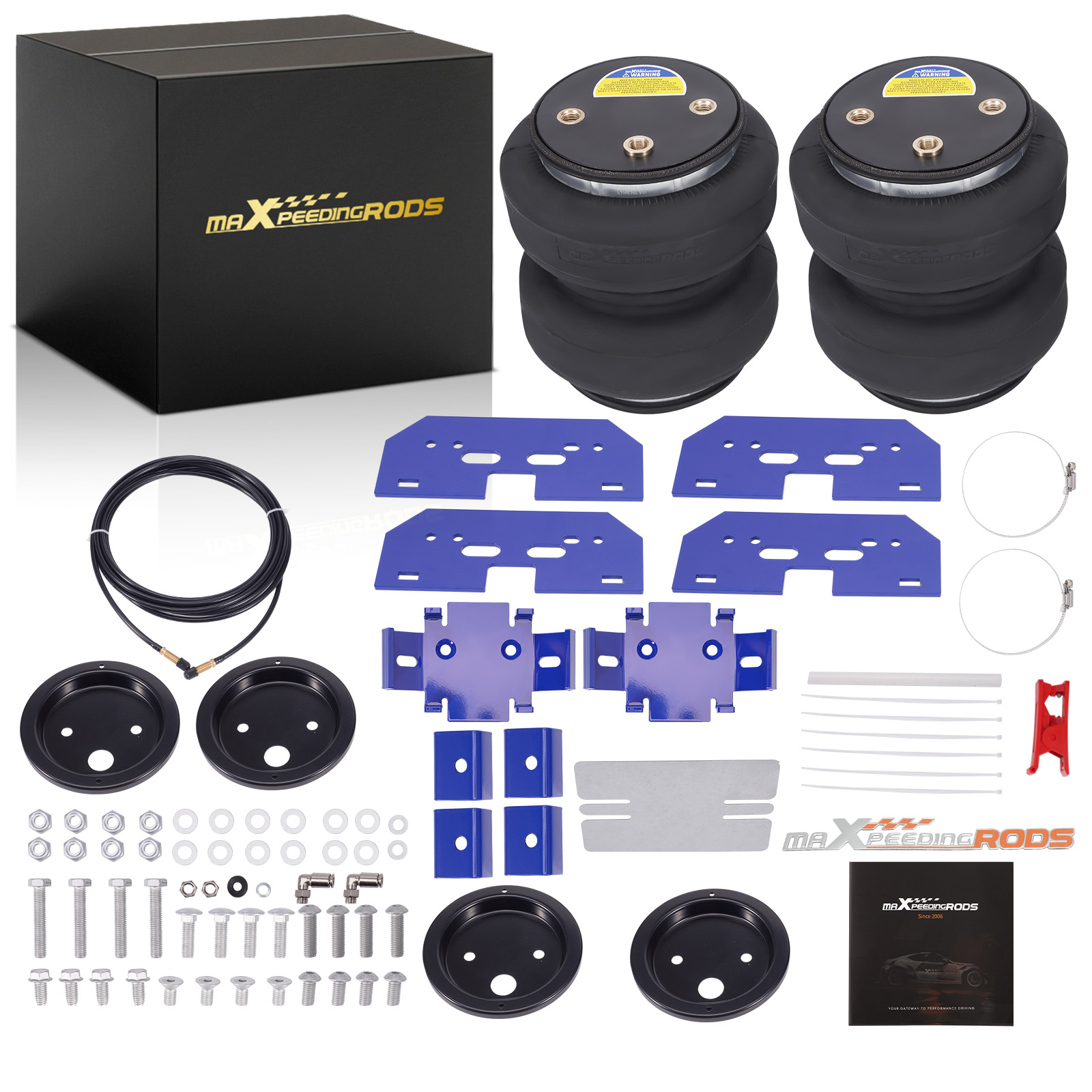 Air Spring Suspension Bags Kit Rear compatible for Dodge Ram 1500 Pickup AWD 2002-2008