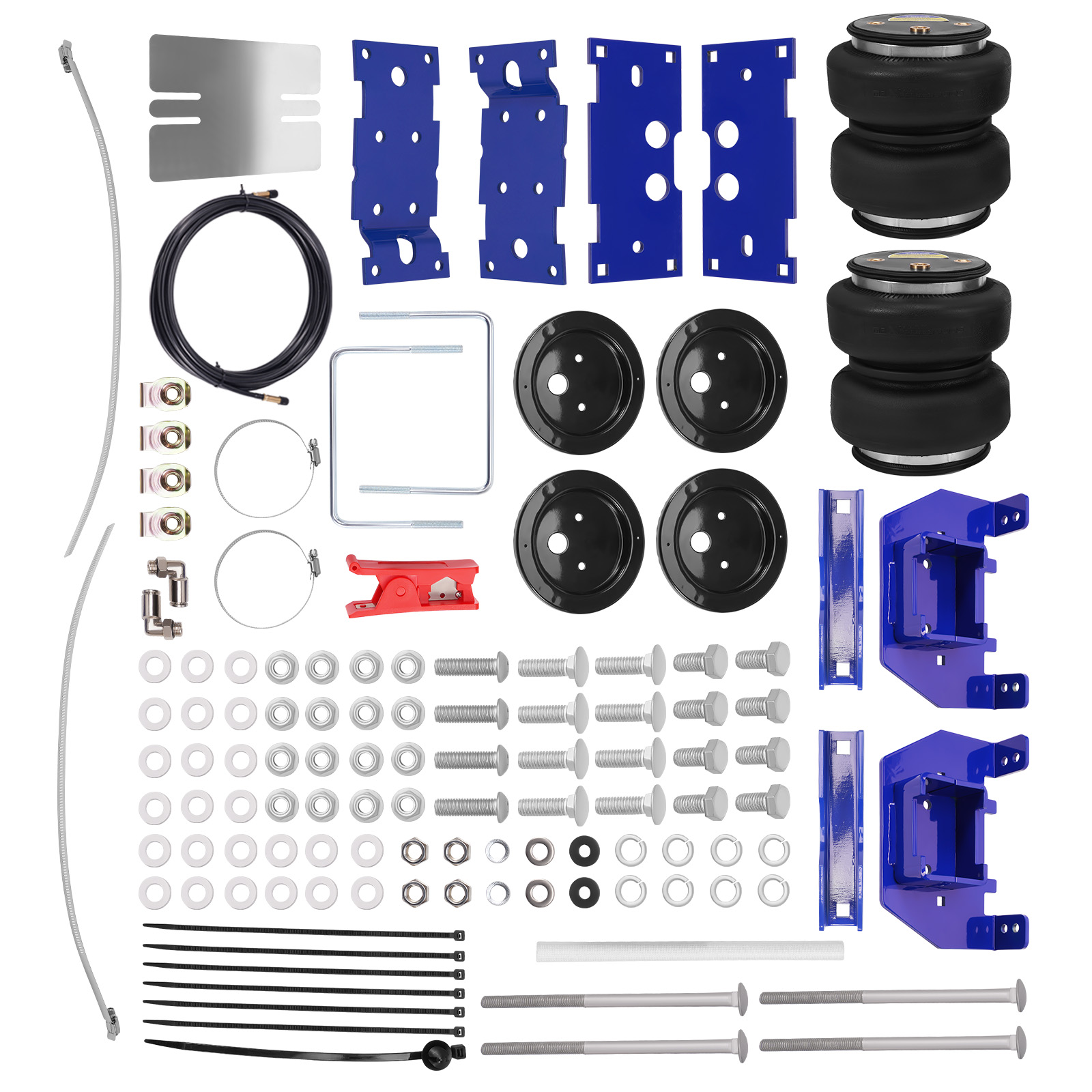Air Suspension Spring Kit 5000lbs compatible for Ford F-350 Super Duty Pickup RWD 2017-2024