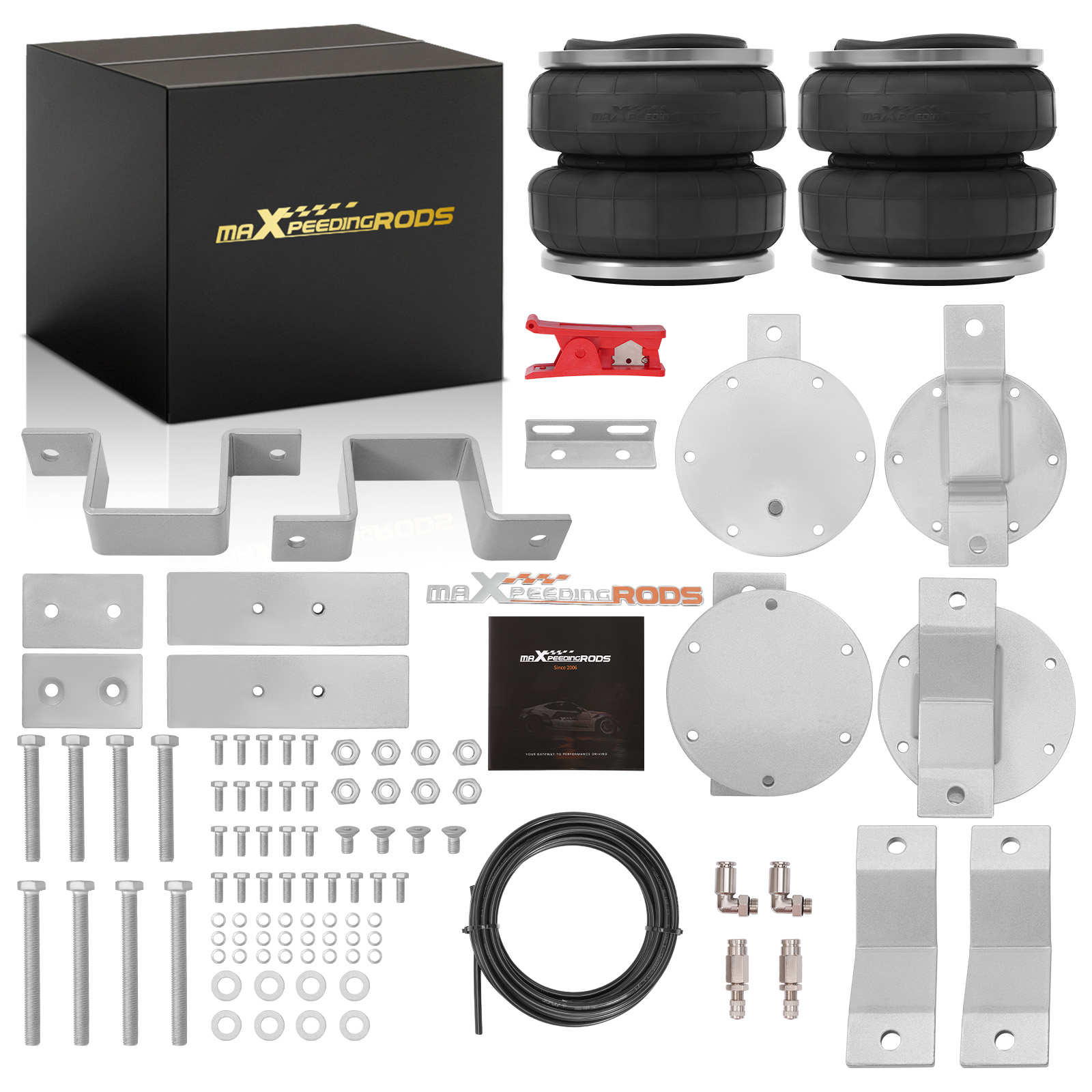 Air Suspension Spring Kit compatible for Mercedes-Benz Sprinter Van & Cab Chassis w/4″ Axle