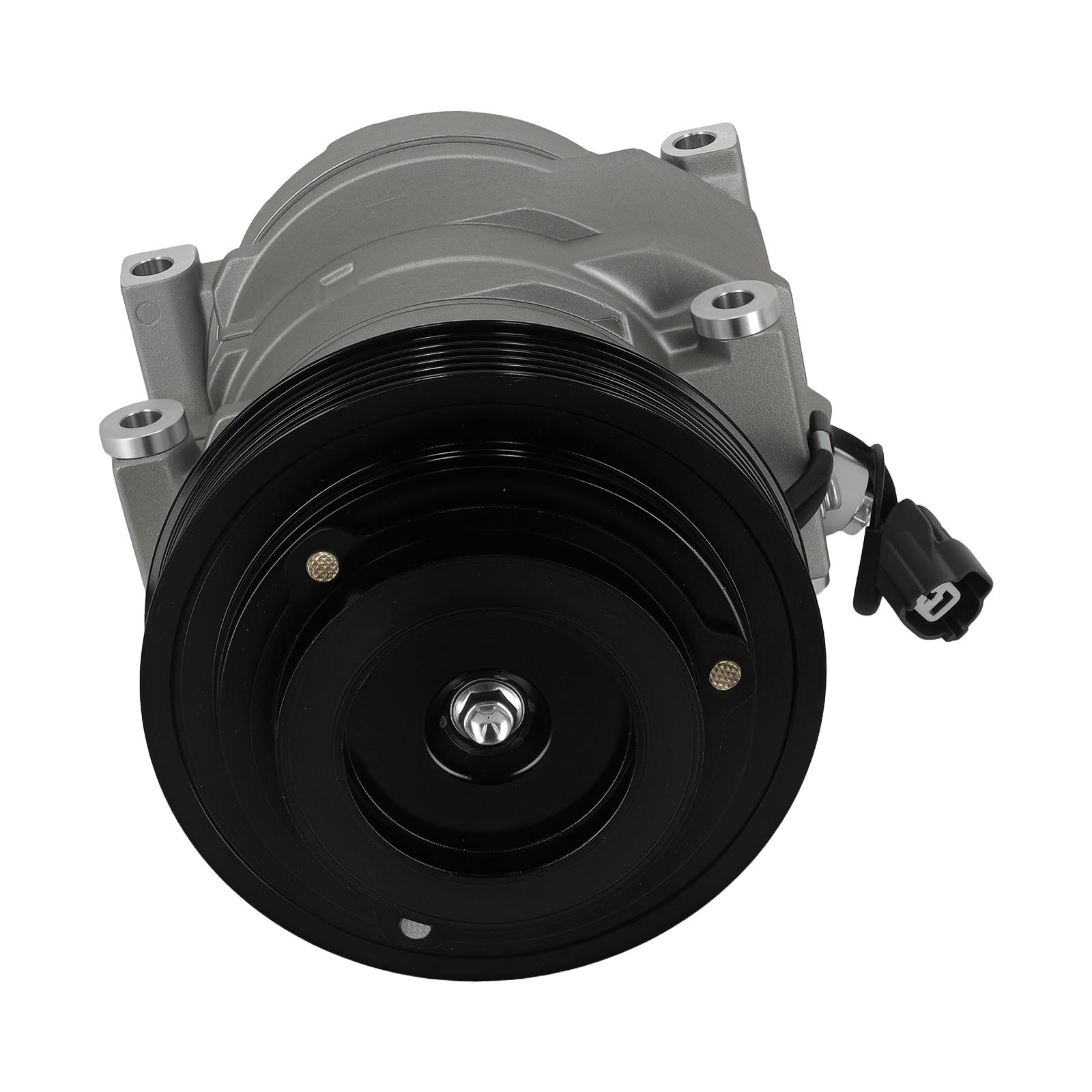A/C compatible for AC Compressor w/ Clutch compatible for Acura MDX compatible for Honda Pilot Ridgeline 06-08 CO10736C
