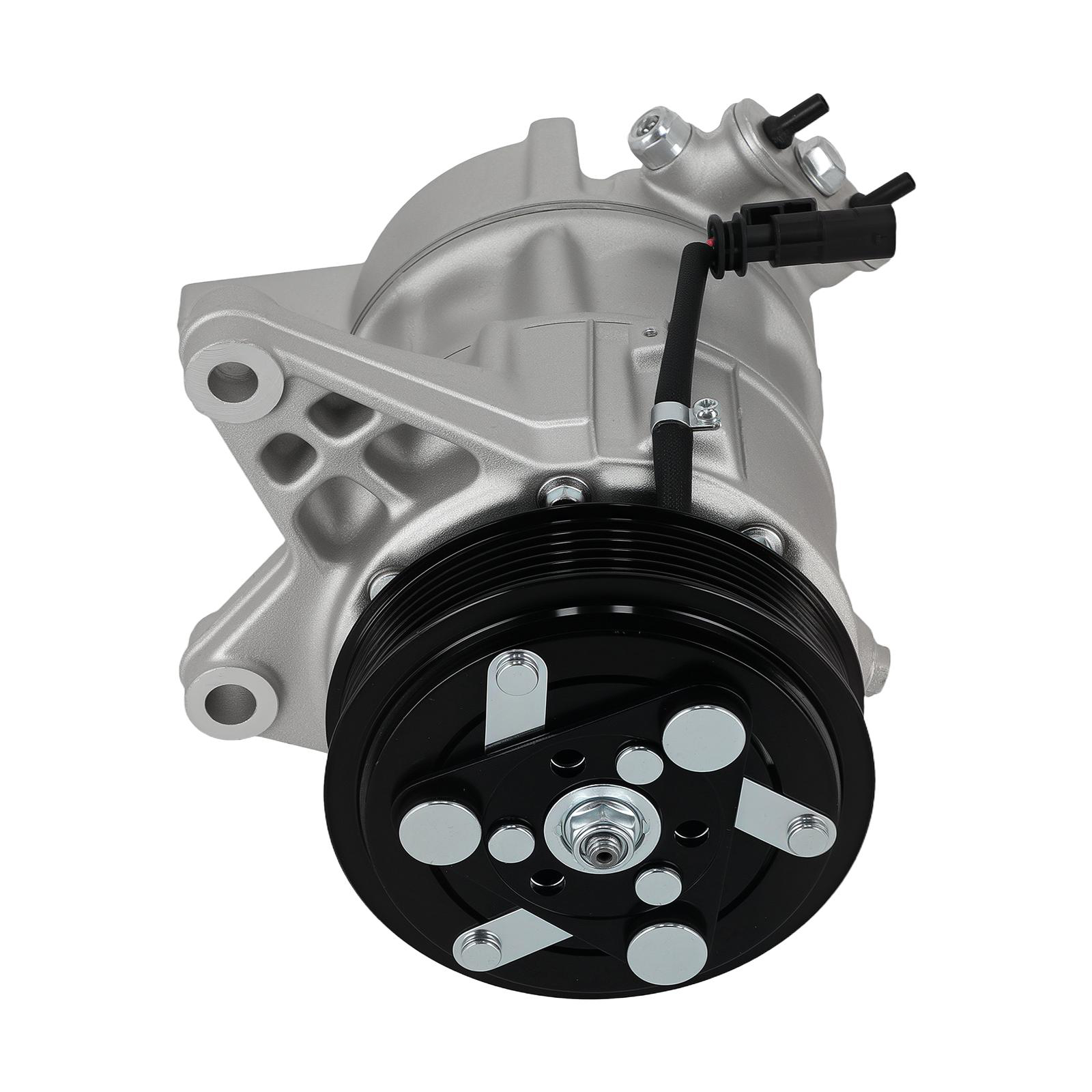 Compatible for AC A/C Compressor w/ Clutch compatible for Cadillac SRX V6 3.6L 2012 -2016 compatible for Buick LaCrosse