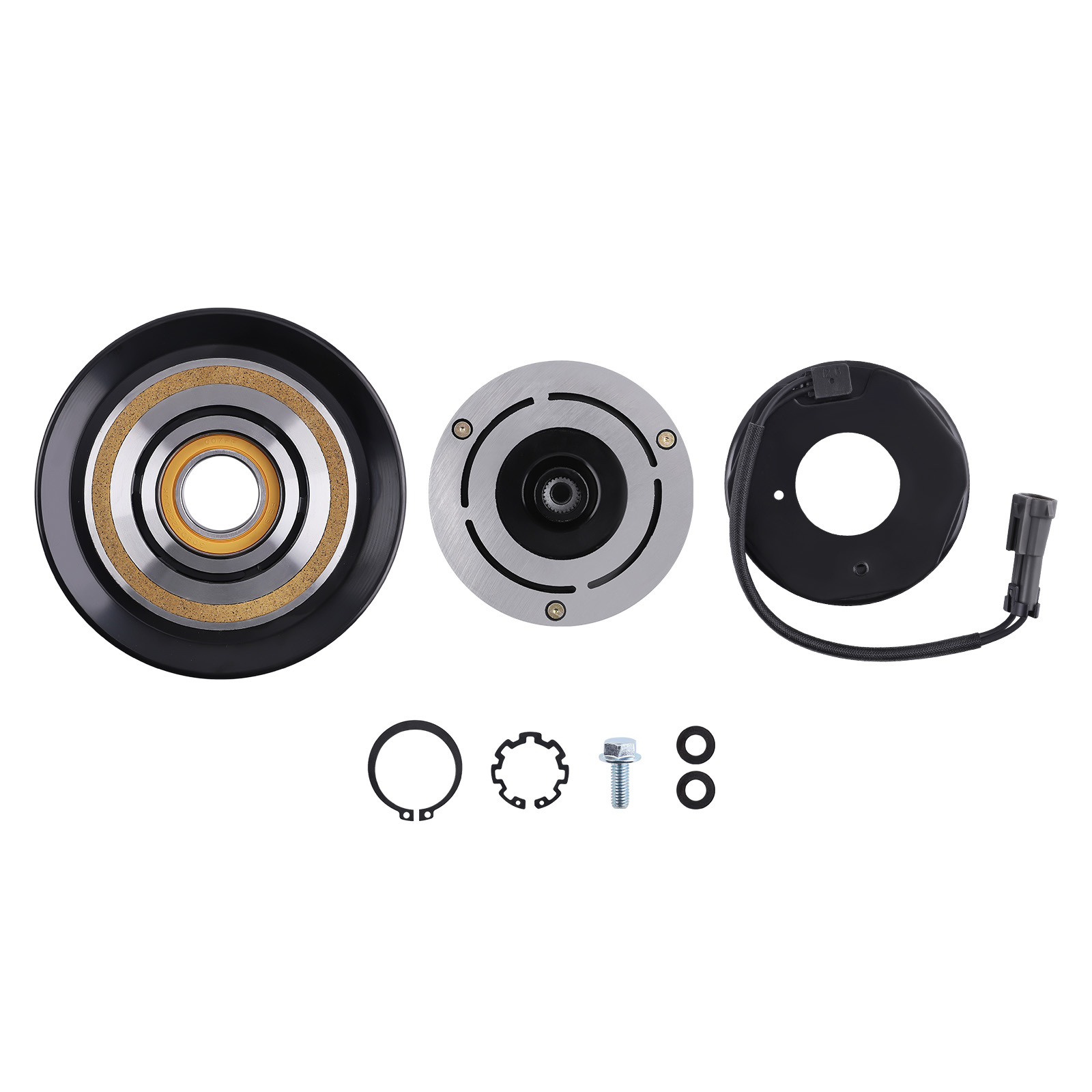 Compatible for AC Compressor Clutch Kit For ChevroletColorado 2.9L 3.7L 2007-2012 15268655