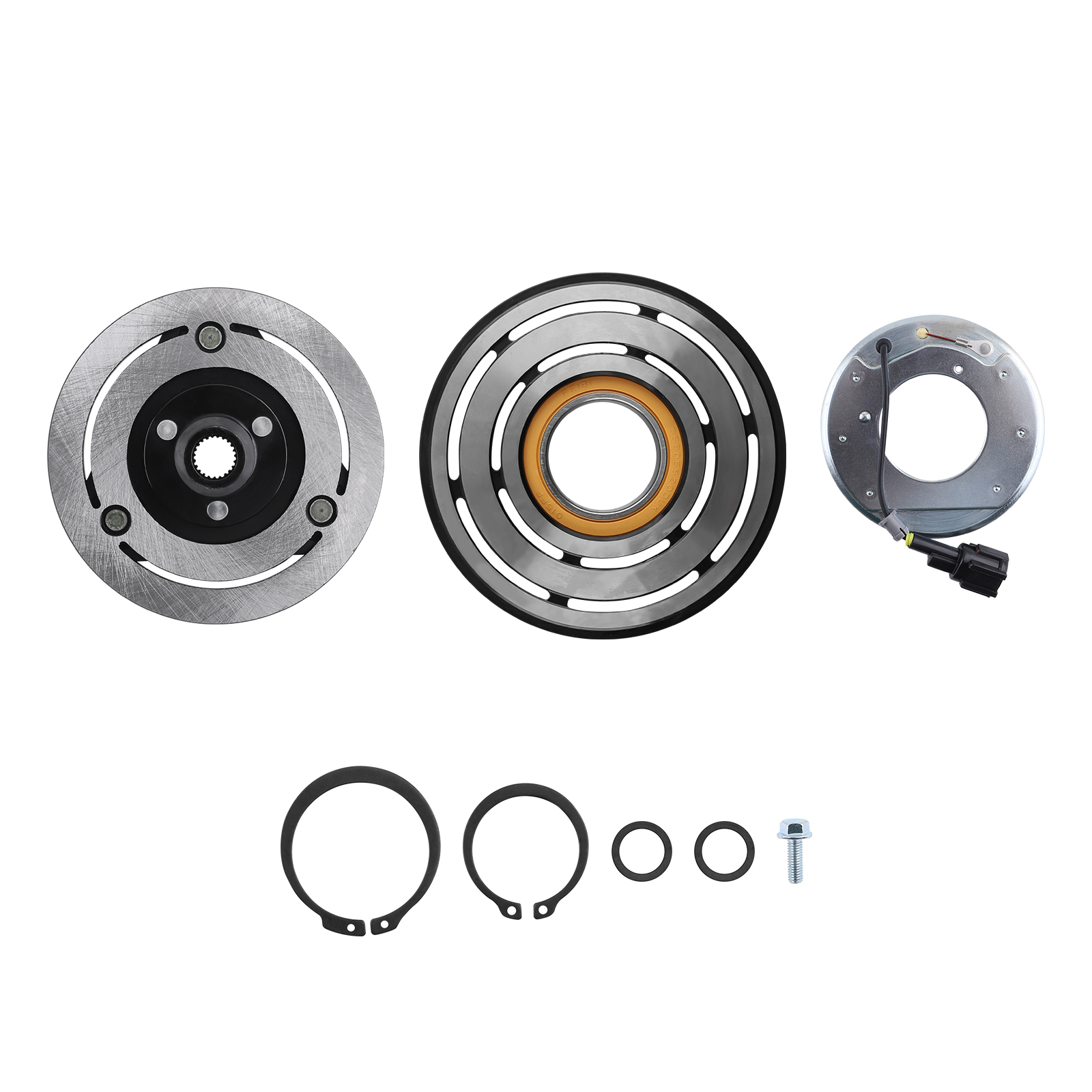 A/C compatible for AC Compressor Clutch Kit compatible for Nissan Cube compatible for Nissan Versa 1.8L 2007-2012