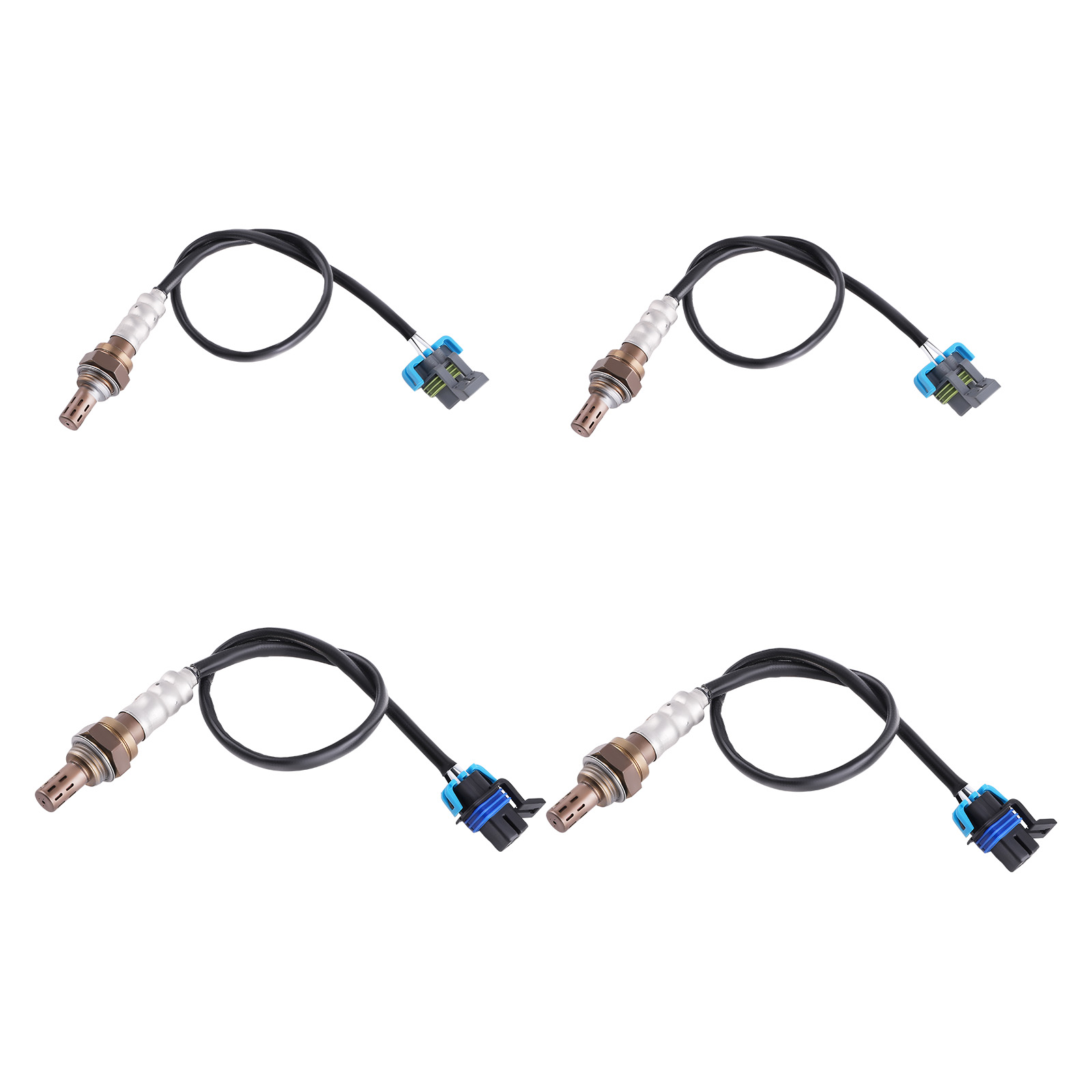 4PCS Oxygen O2 Sensor compatible for Chevrolet Avalanche 1500 compatible for GMC Sierra 1500 5.3L 234-4337