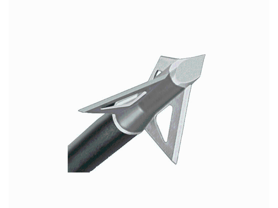 Innerloc  Lt series Fixed 6 Pack 3 Blade Broadheads 100gr, 6 count