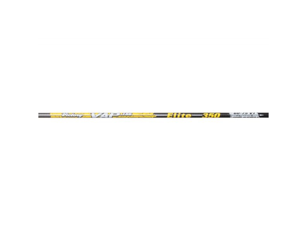 Victory VAP Elite 350 Spine Shafts with Inserts and Nocks, 12 Count