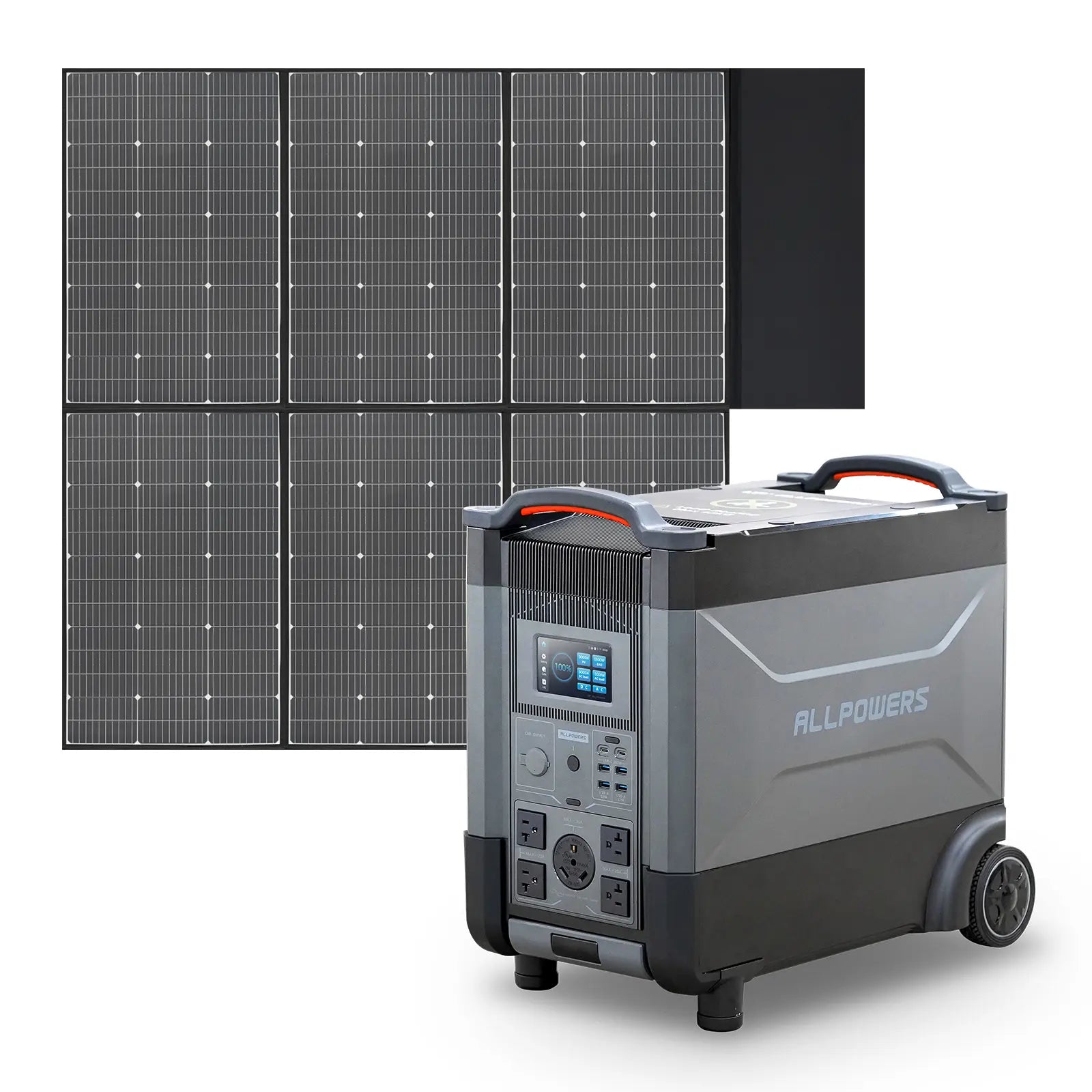 ALLPOWERS Solar Generator Kit 3600W (R4000 + SP039 600W Solar Panel)