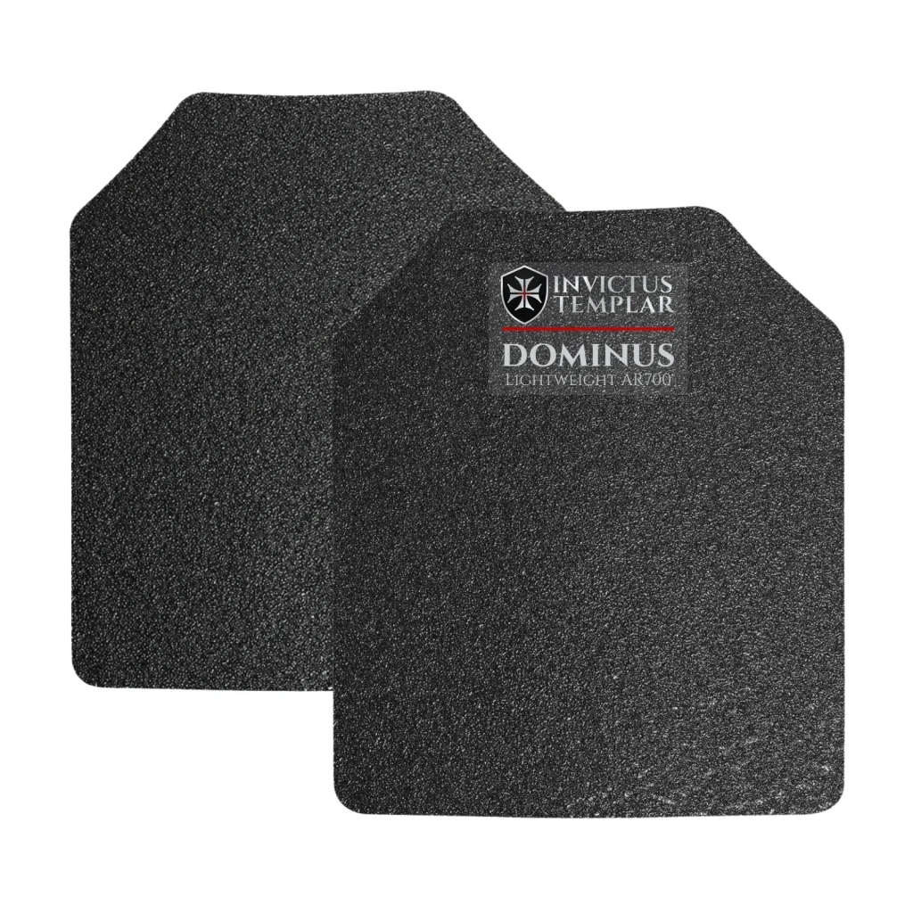 Dominus AR700 Lightweight Level RF1/RF2 Steel Rifle Plates (Set of 2)