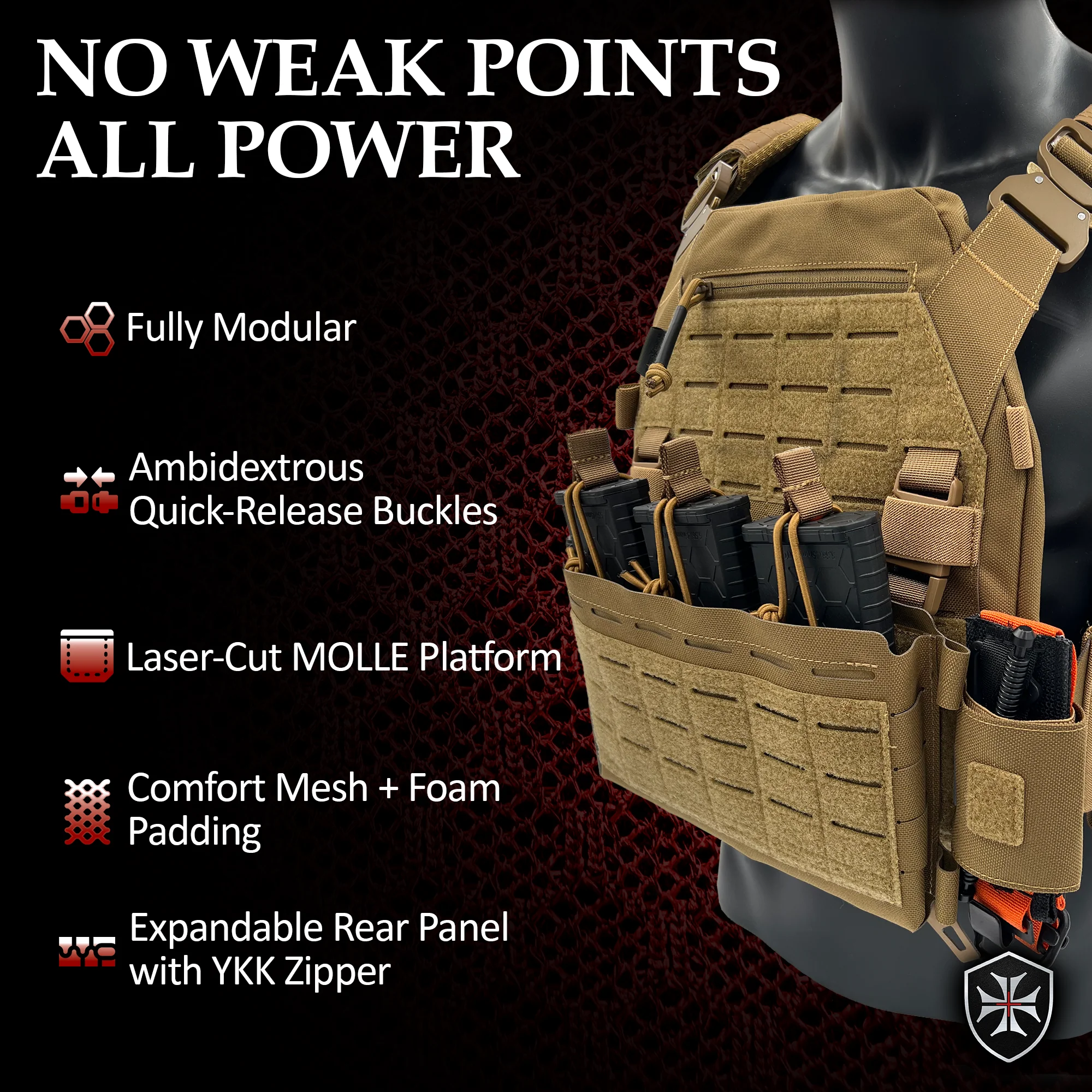 Invictus Pattern MK I Modular Plate Carrier
