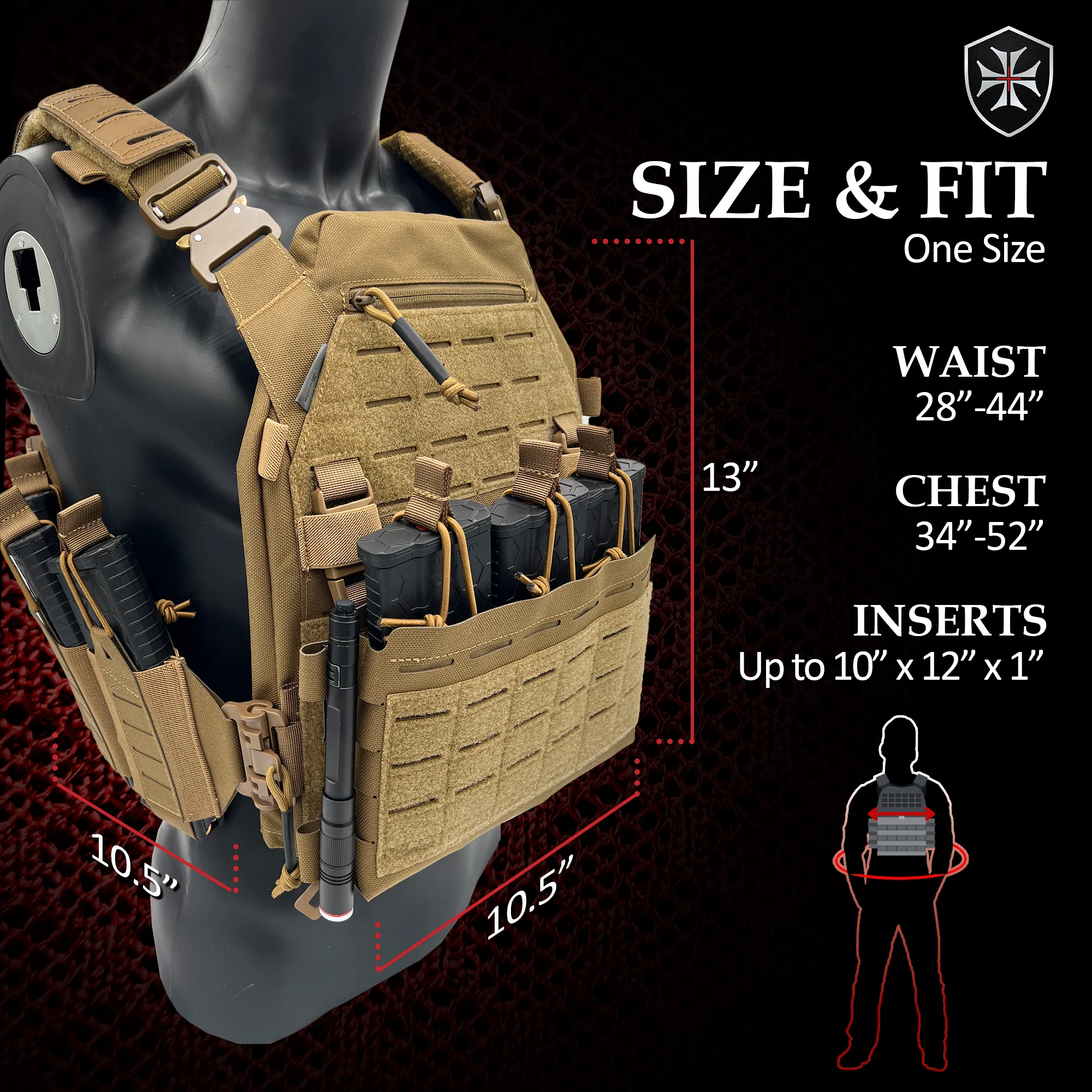 Invictus Pattern MK I Modular Plate Carrier