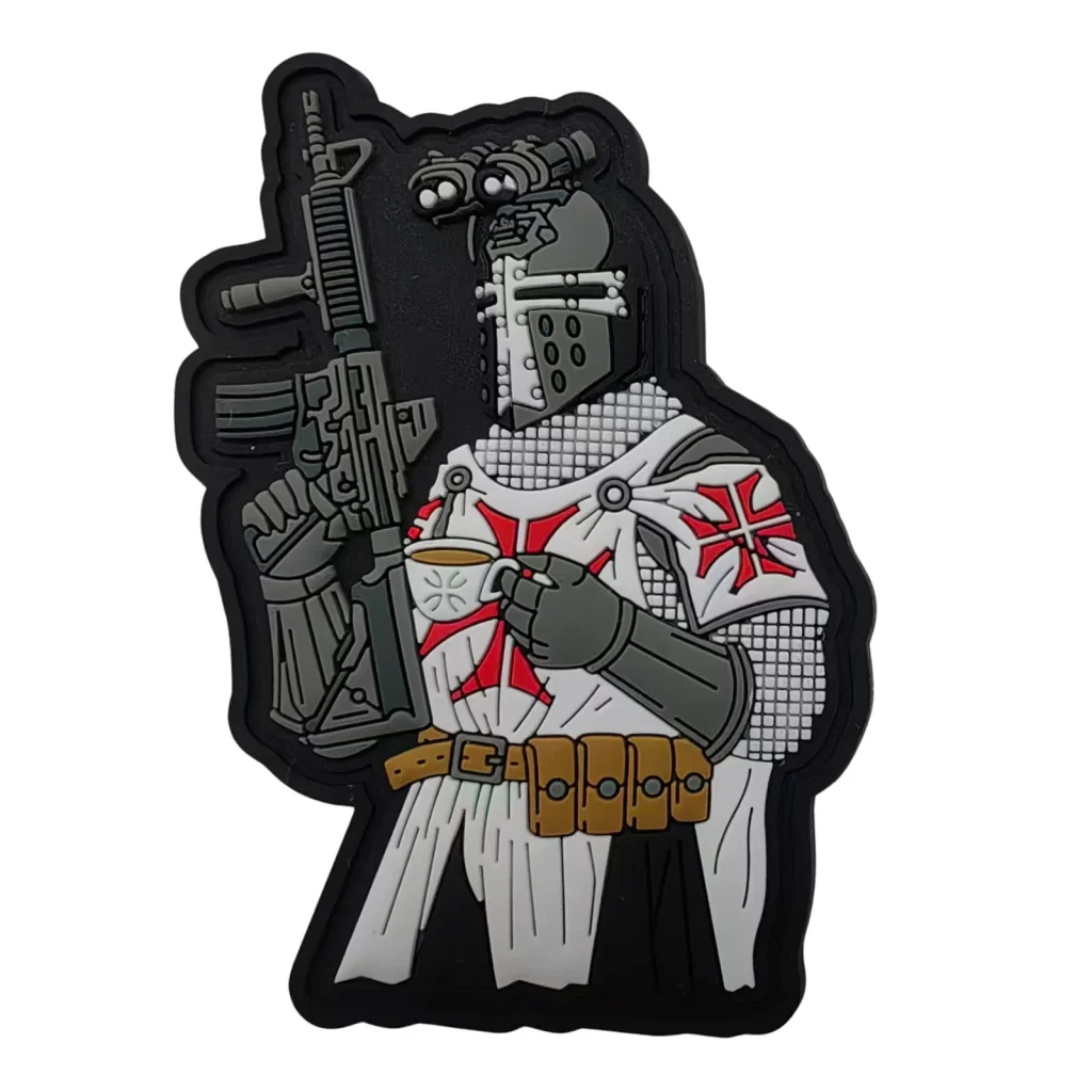 Coffee and Crusade - Modern Crusader Operator PVC Patch
