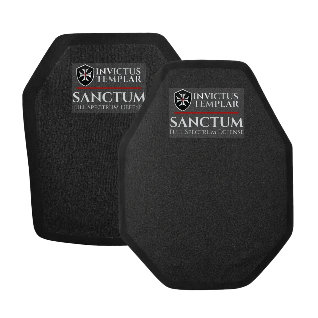 Sanctum Level IV Silicon Carbide Ceramic Rifle Plates (Set of 2)